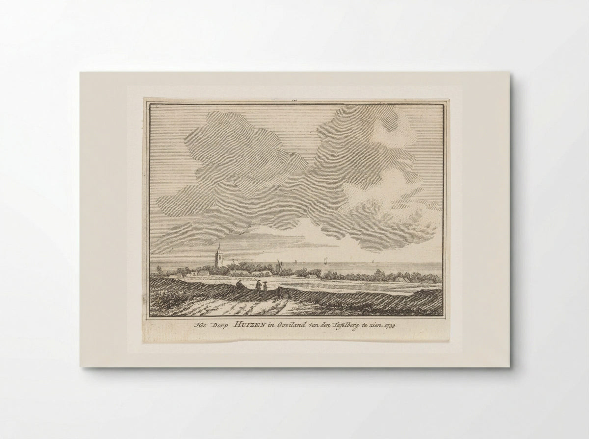 Gezicht op Huizen - Hendrik Spilman - Poster