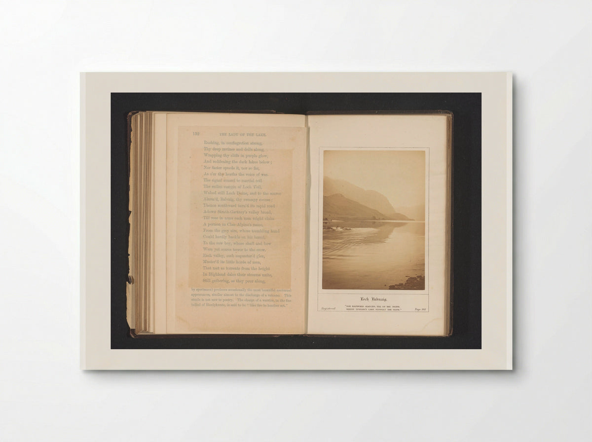 Gezicht op Loch Lubnaig - George Washington Wilson - Poster