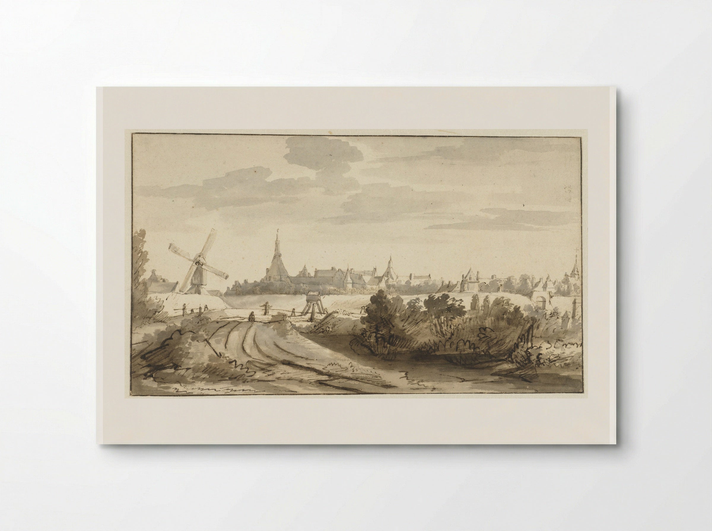 Gezicht op Ravestein - Nicolaes Maes - Poster