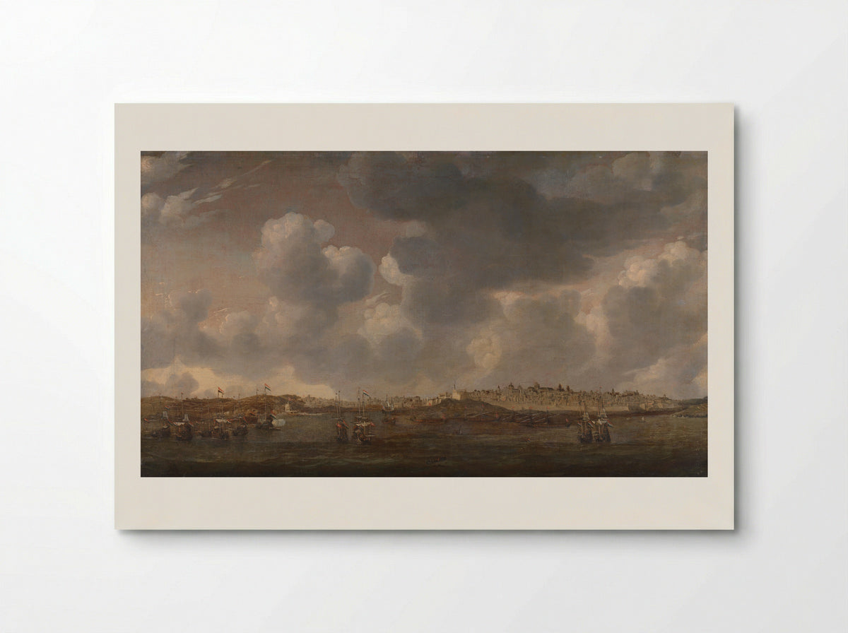 Gezicht op Salee in Marokko - Admiraliteit van Amsterdam - Poster