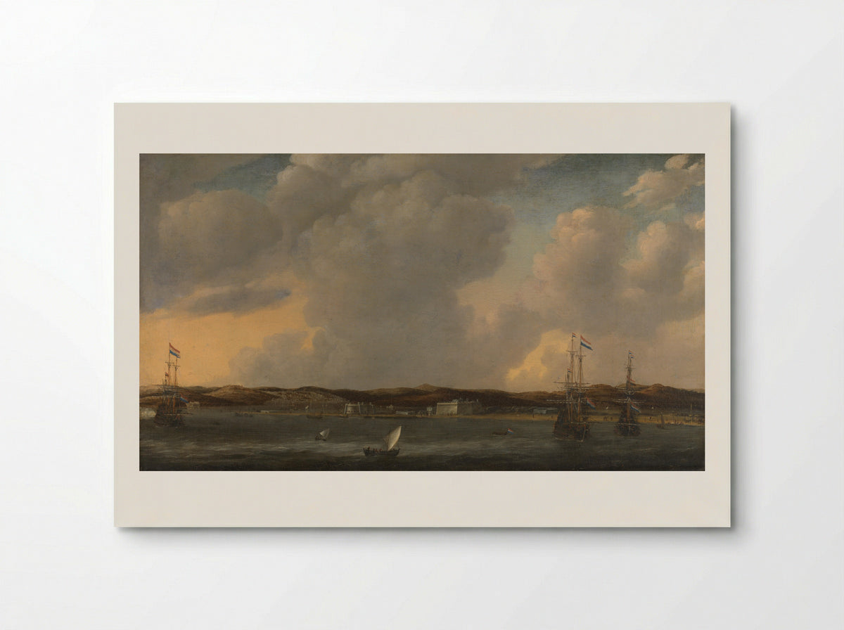 Gezicht op Tunis - Admiraliteit van Amsterdam - Poster