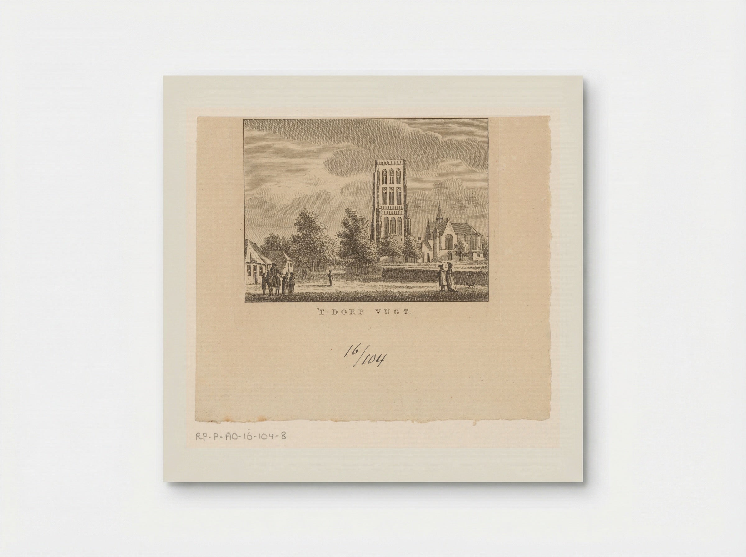 Gezicht op Vught - Carel Frederik Bendorp (I) - Poster