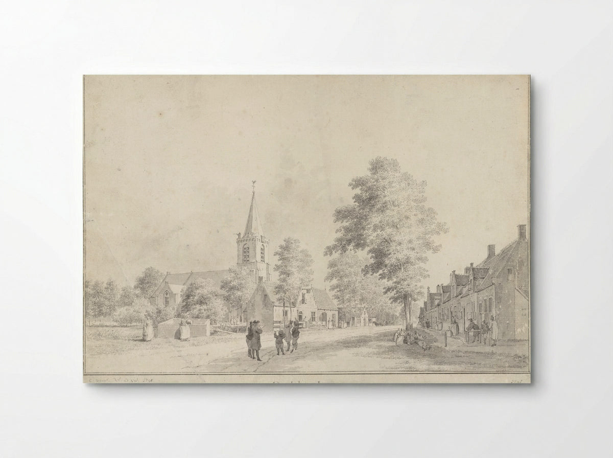 Gezicht te Oudelande - Cornelis Pronk - Poster