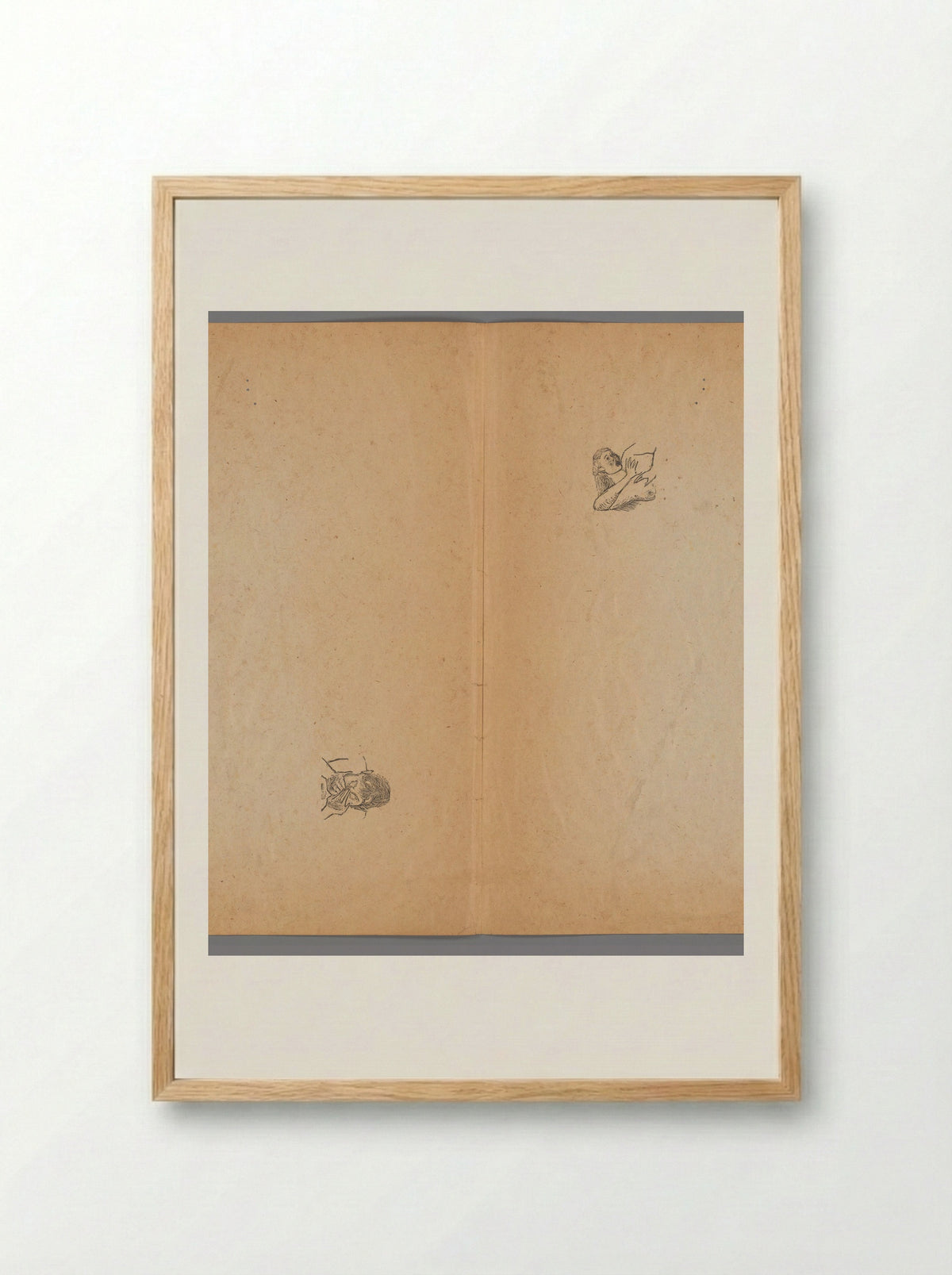 Gezichten - Wendelien Schönfeld - Framed Print Wood