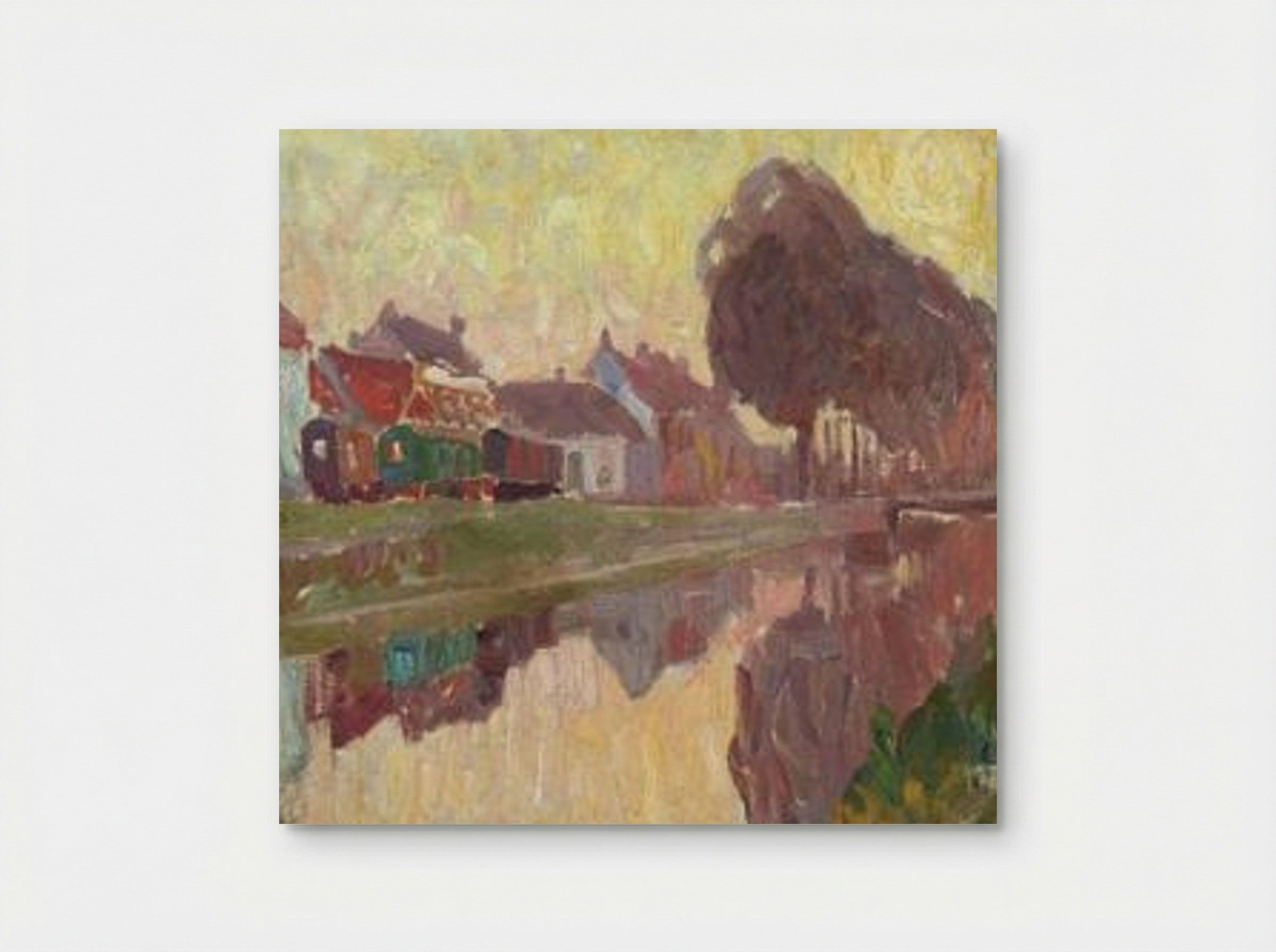 Ghent, a View of the Coupure - Gustave de Smet - Poster
