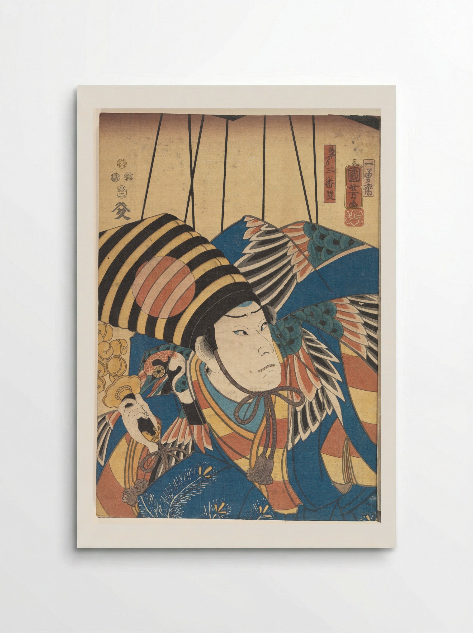 Ghosts and Battle Scenes - Utagawa Kunisada - Poster