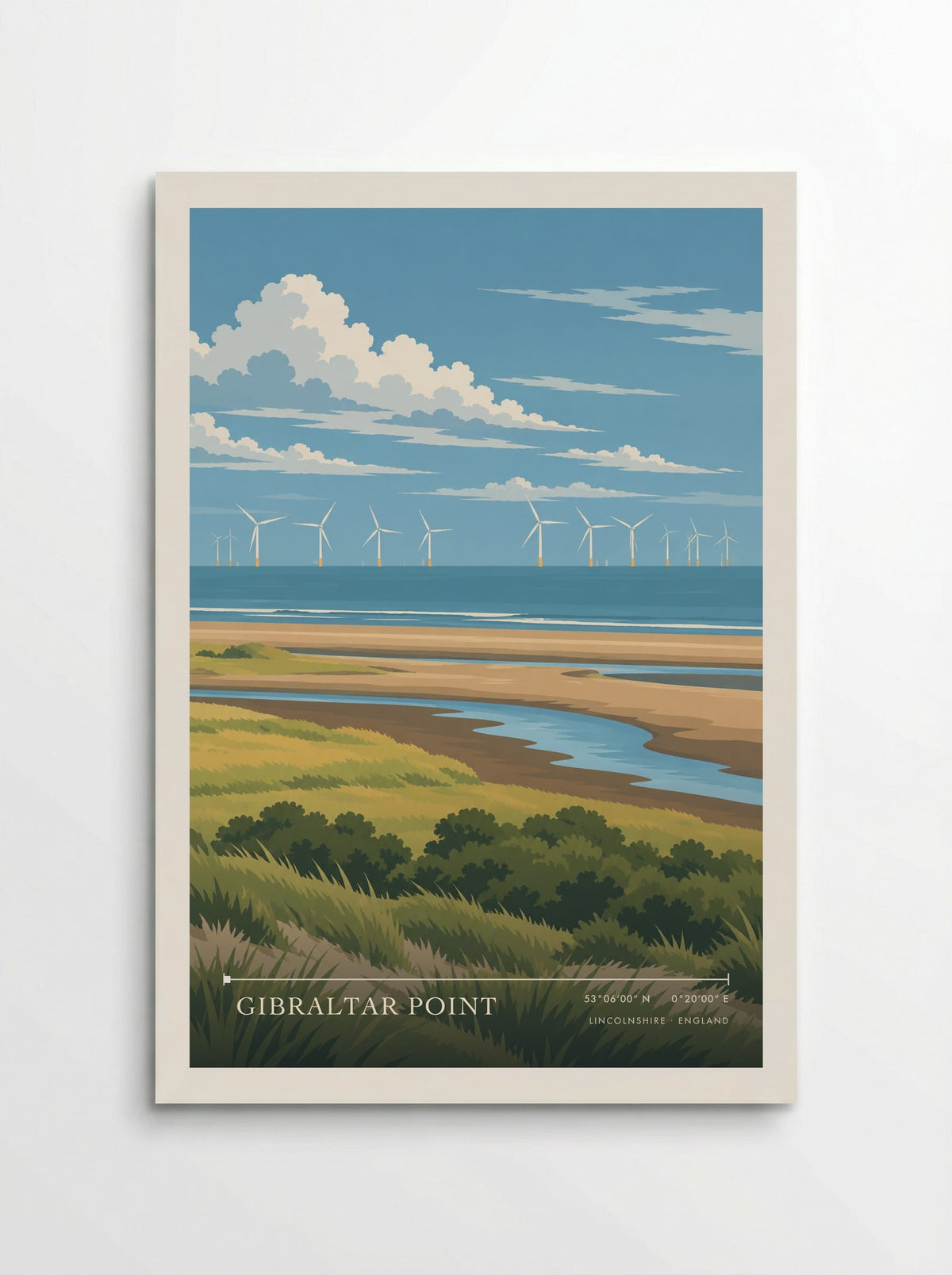 Gibraltar Point, Lincolnshire | Travel Poster - Poster