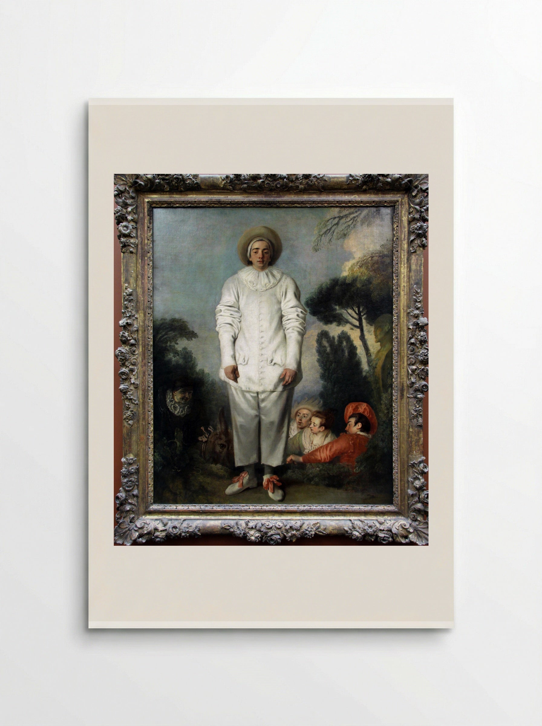 Gilles - Antoine Watteau - Poster
