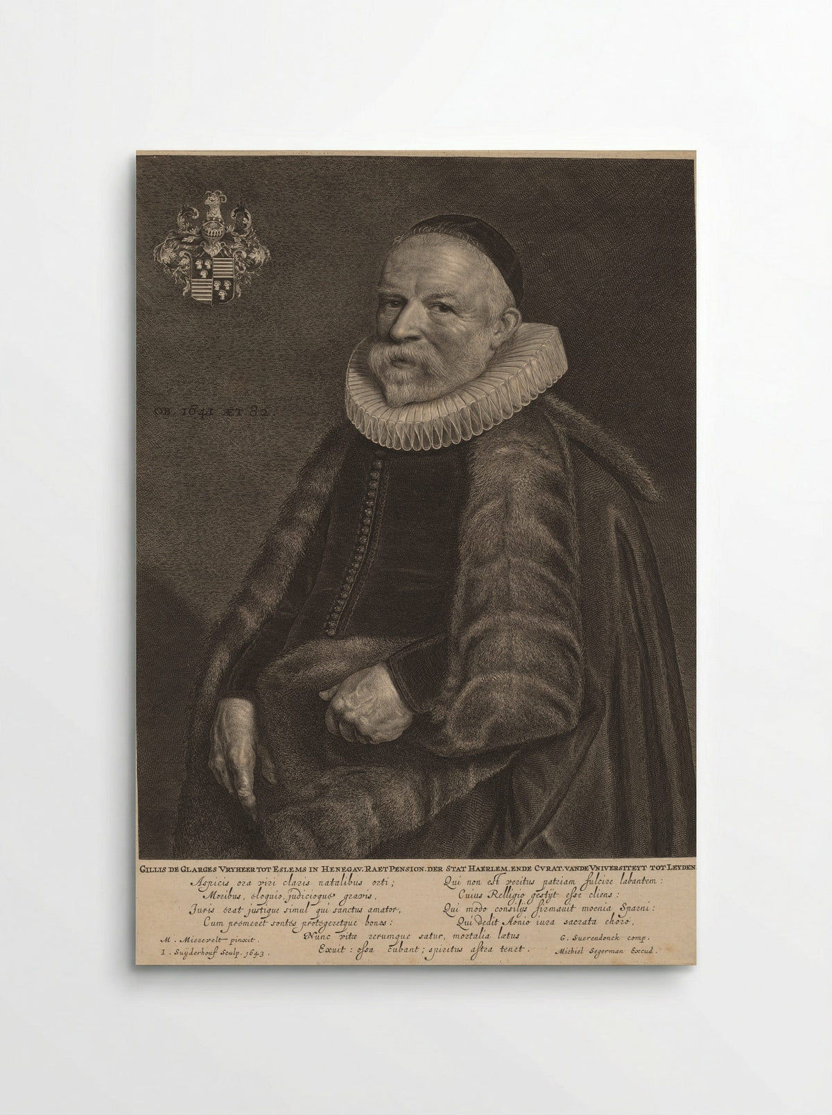 Gillis de Glarges - Jonas Suyderhoef - Poster