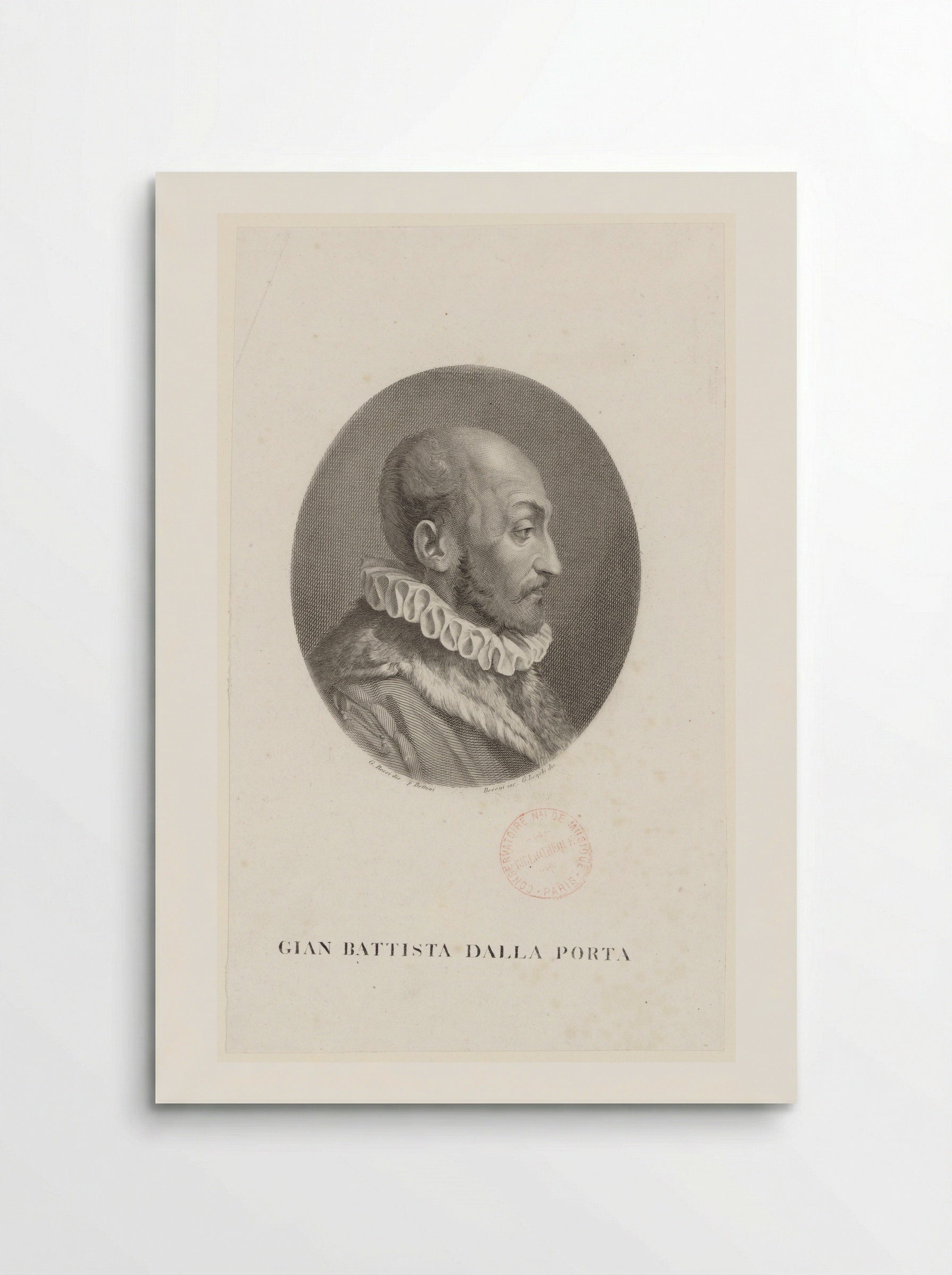 Giovanni Battista della Porta - Pietro Becceni - Poster