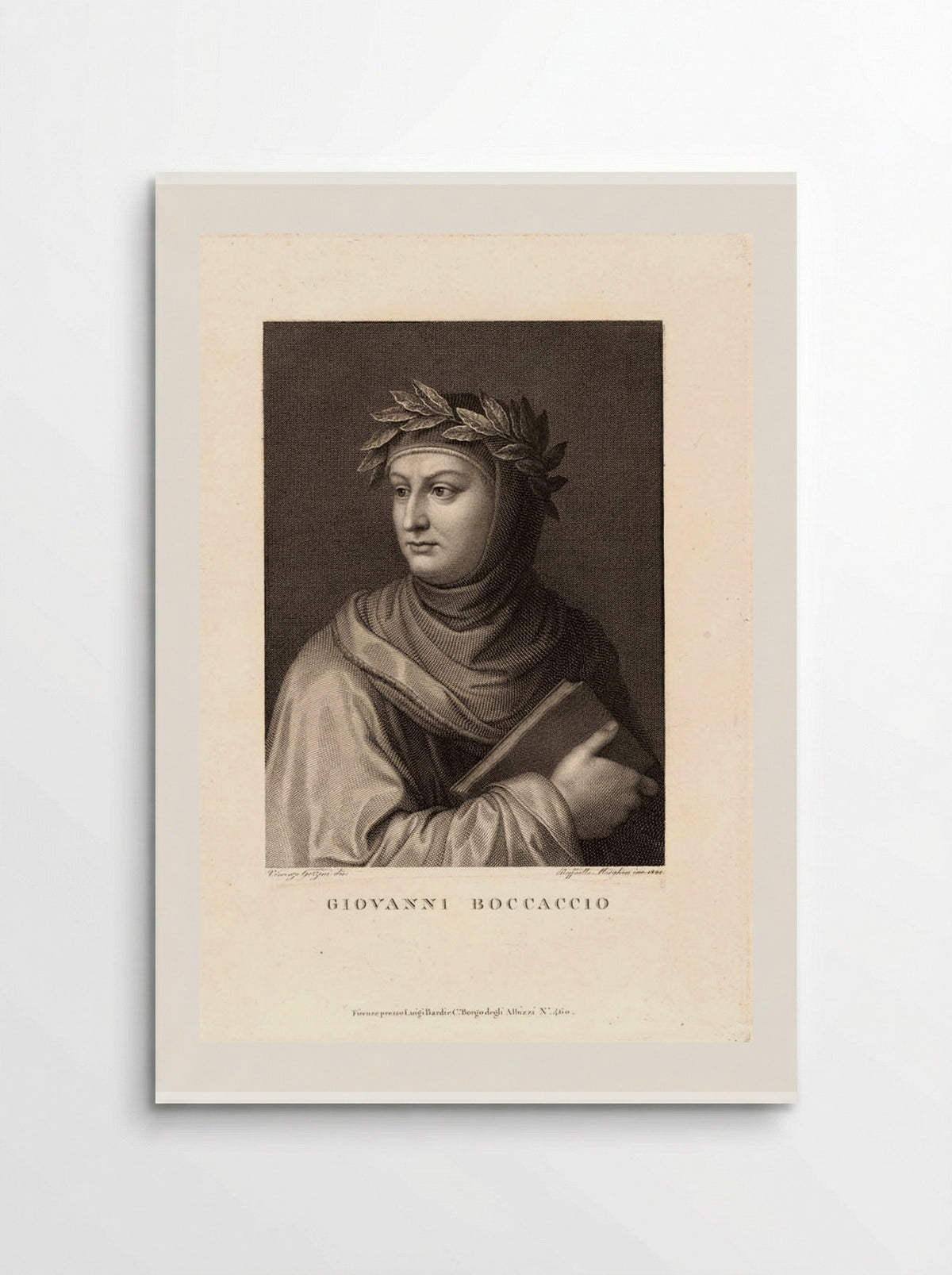 Giovanni Boccaccio - Raffaello Morghen - Poster