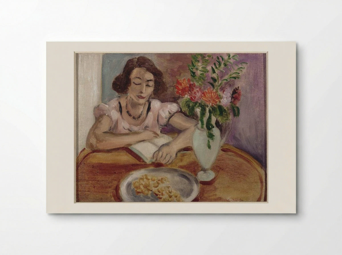 Girl Reading - Henri Matisse - Poster