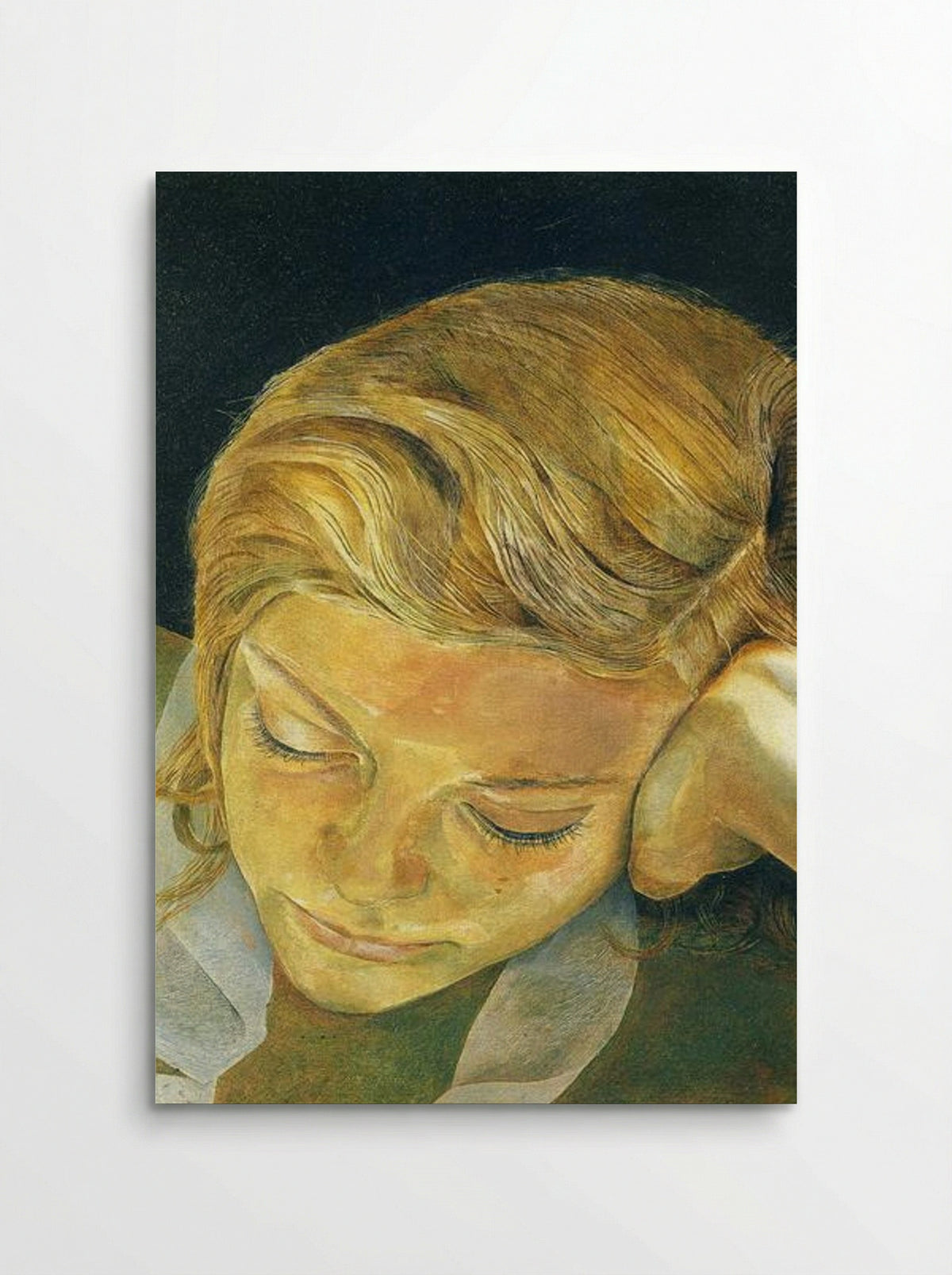 Girl Reading - Lucian Freud - Poster