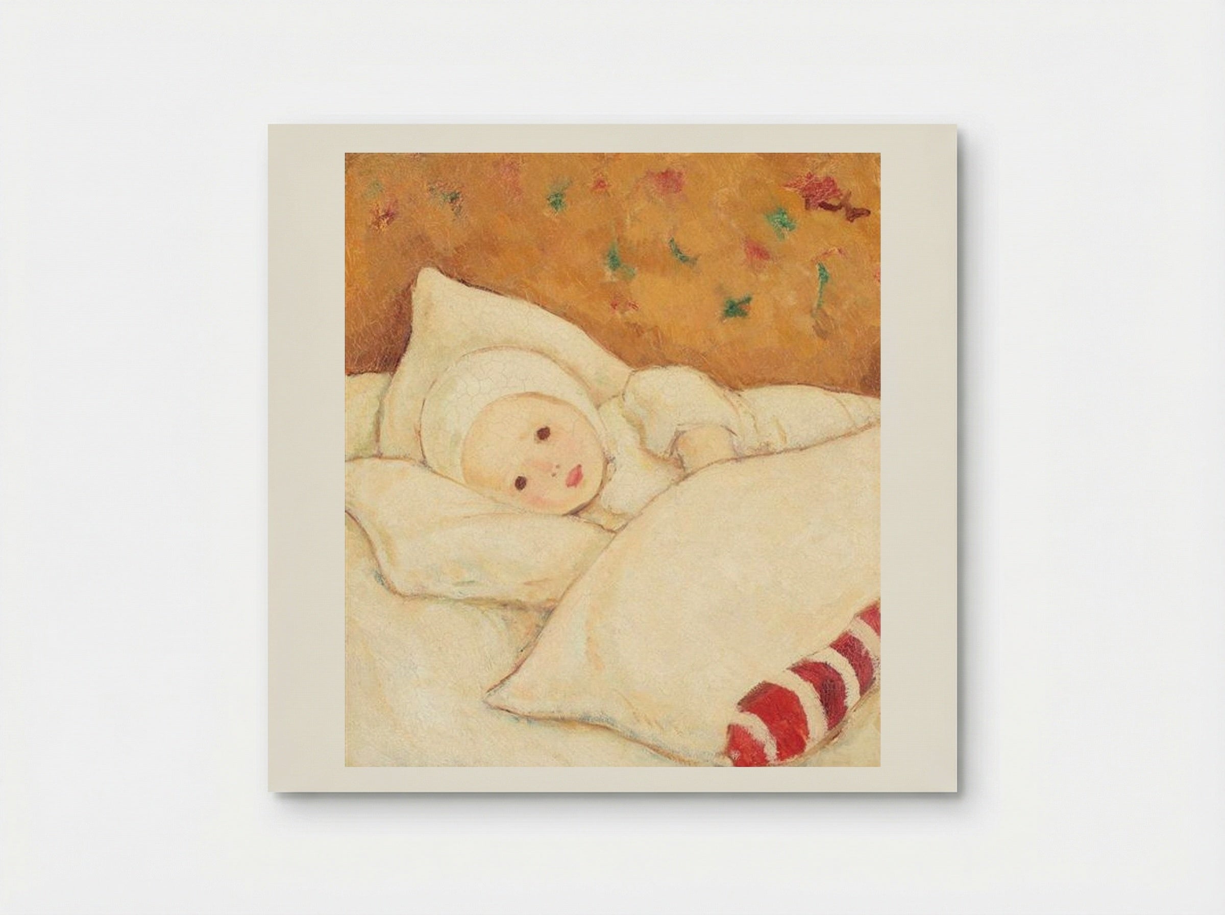 Girl in White - Nicolae Tonitza - Poster