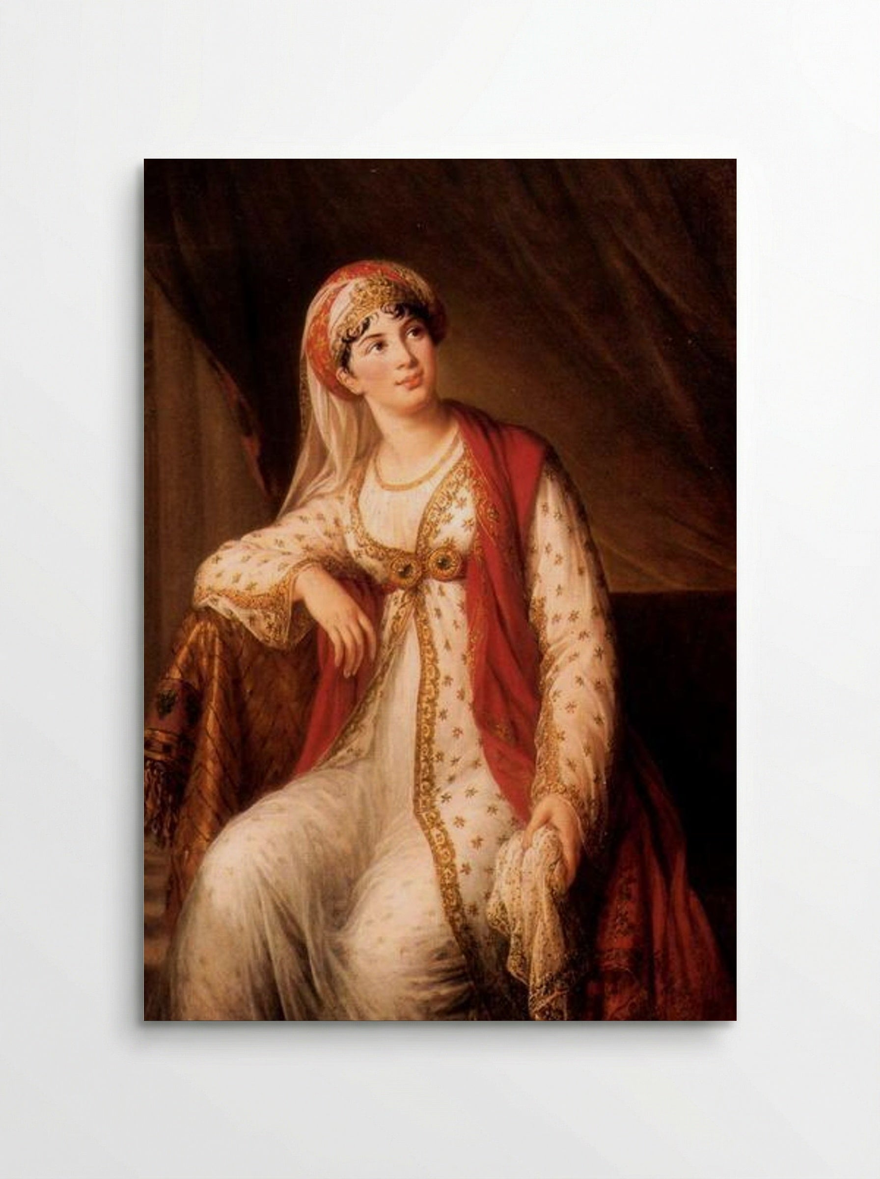 Giuseppina Grassini in the role of Zaire - Louise Elisabeth Vigée Le Brun - Poster