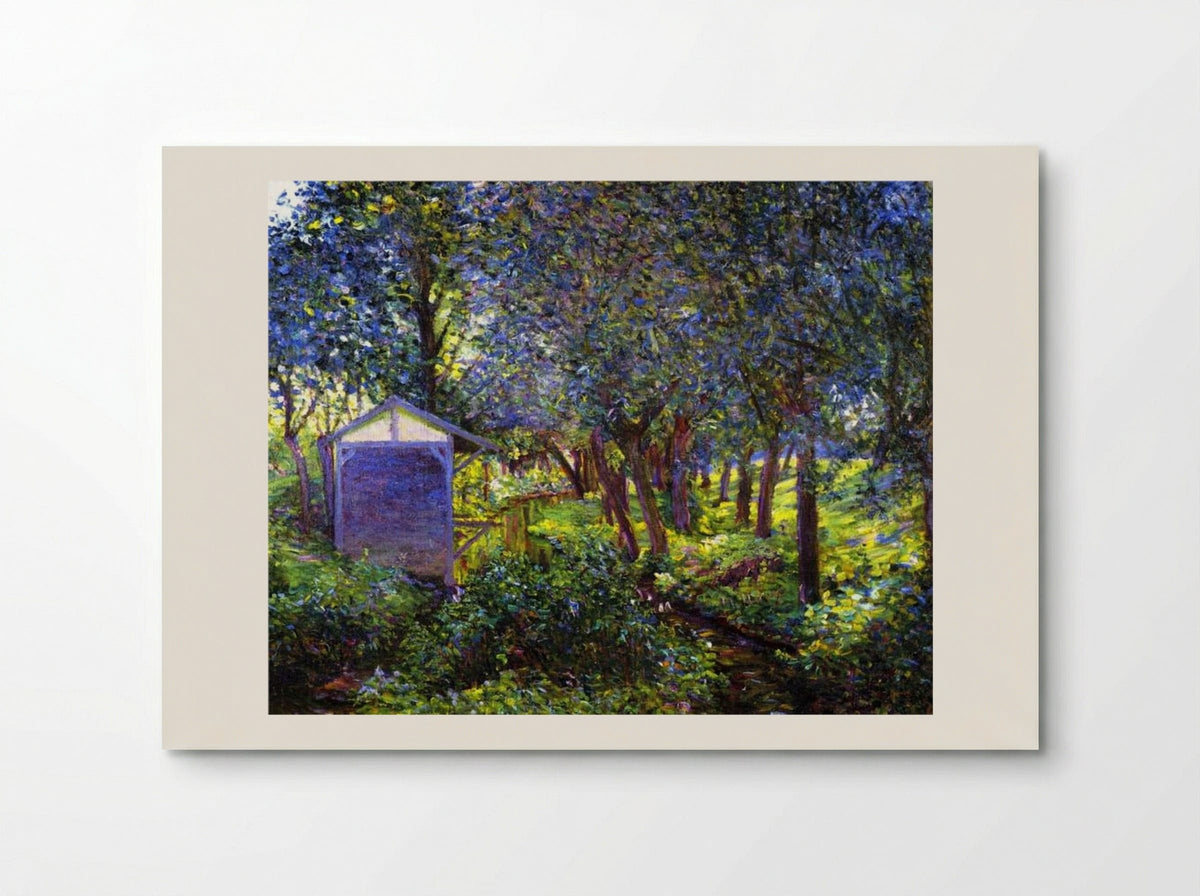 Giverny Landscape, in Monet's Garden - Lilla Cabot Perry - Poster