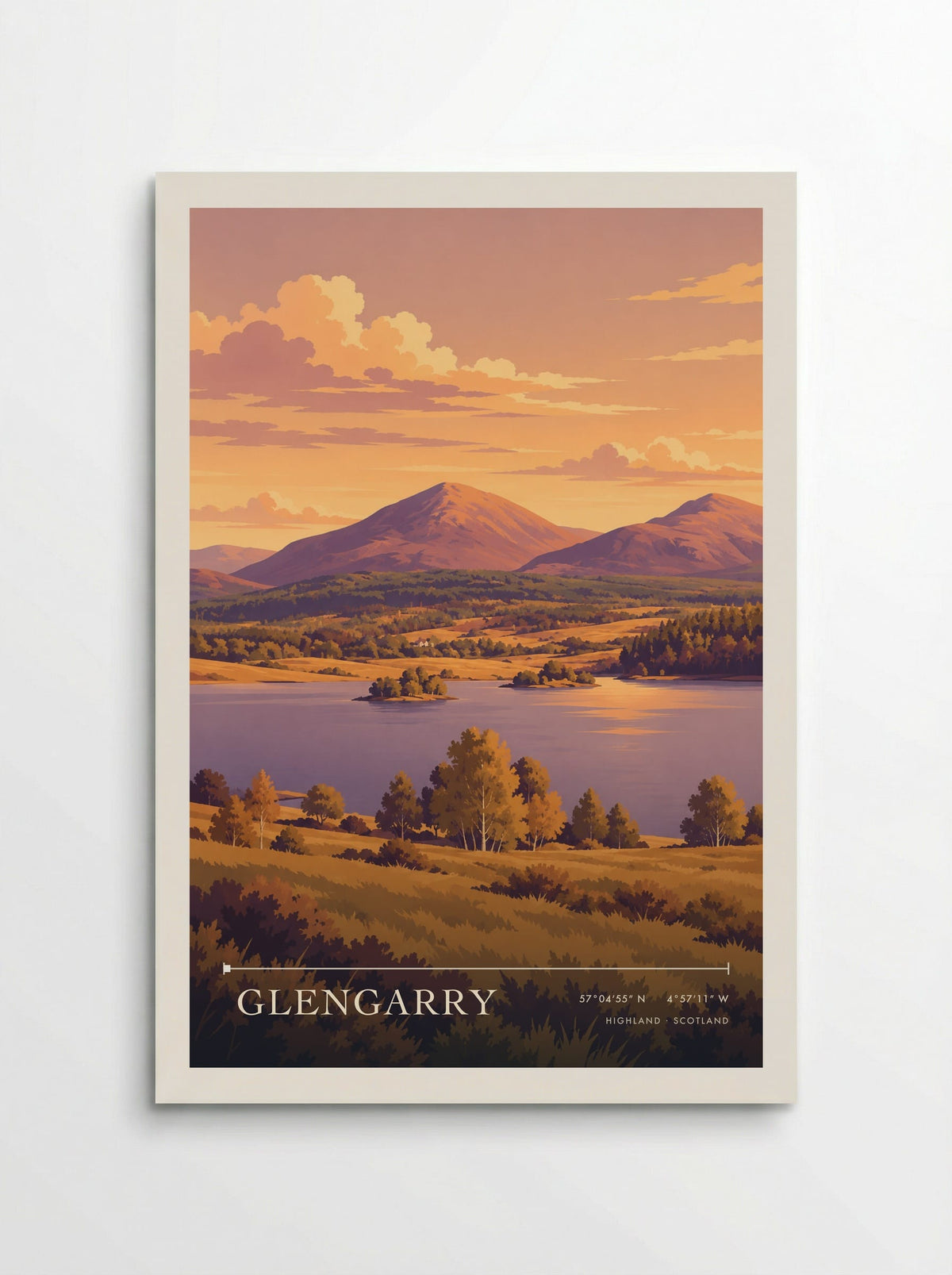 Glengarry, Highland | Travel Poster - Poster