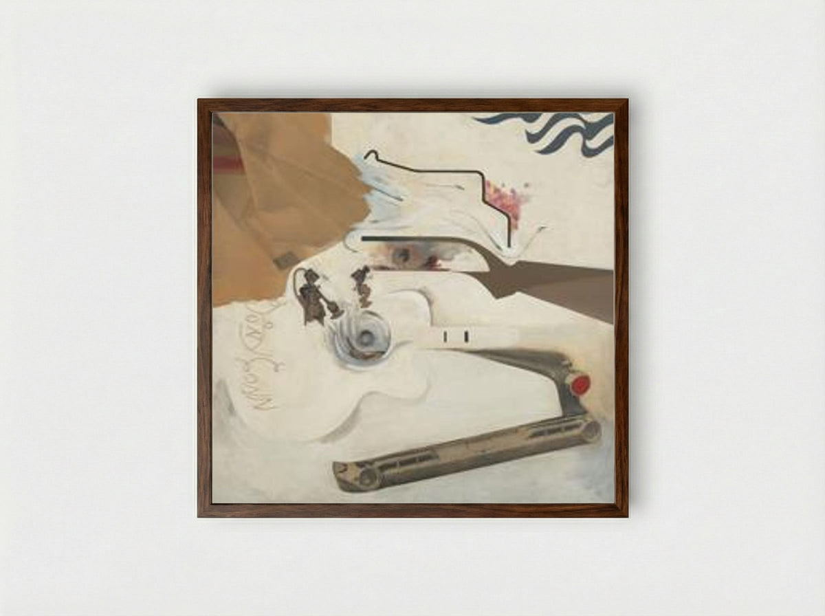 Glorious Techniculture - Richard Hamilton - Framed Print Dark Wood