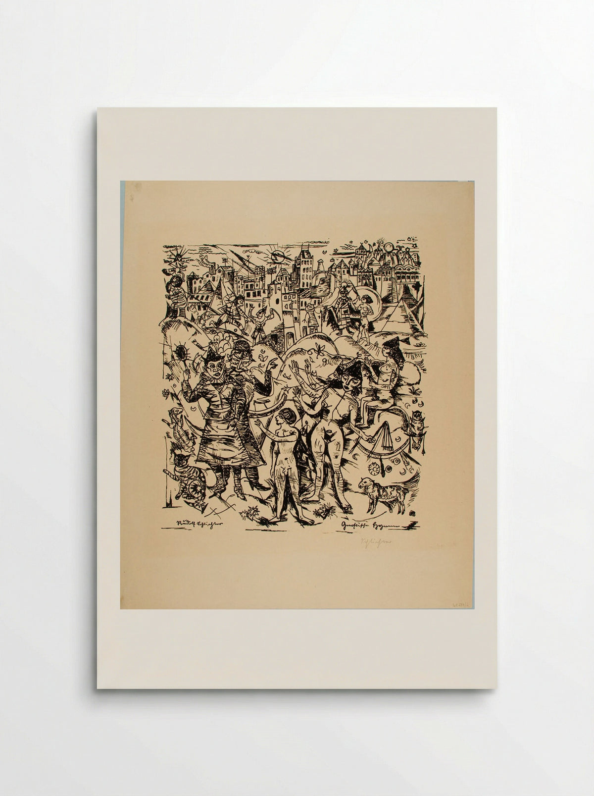 Gnostic Hymn - Rudolf Schlichter - Poster