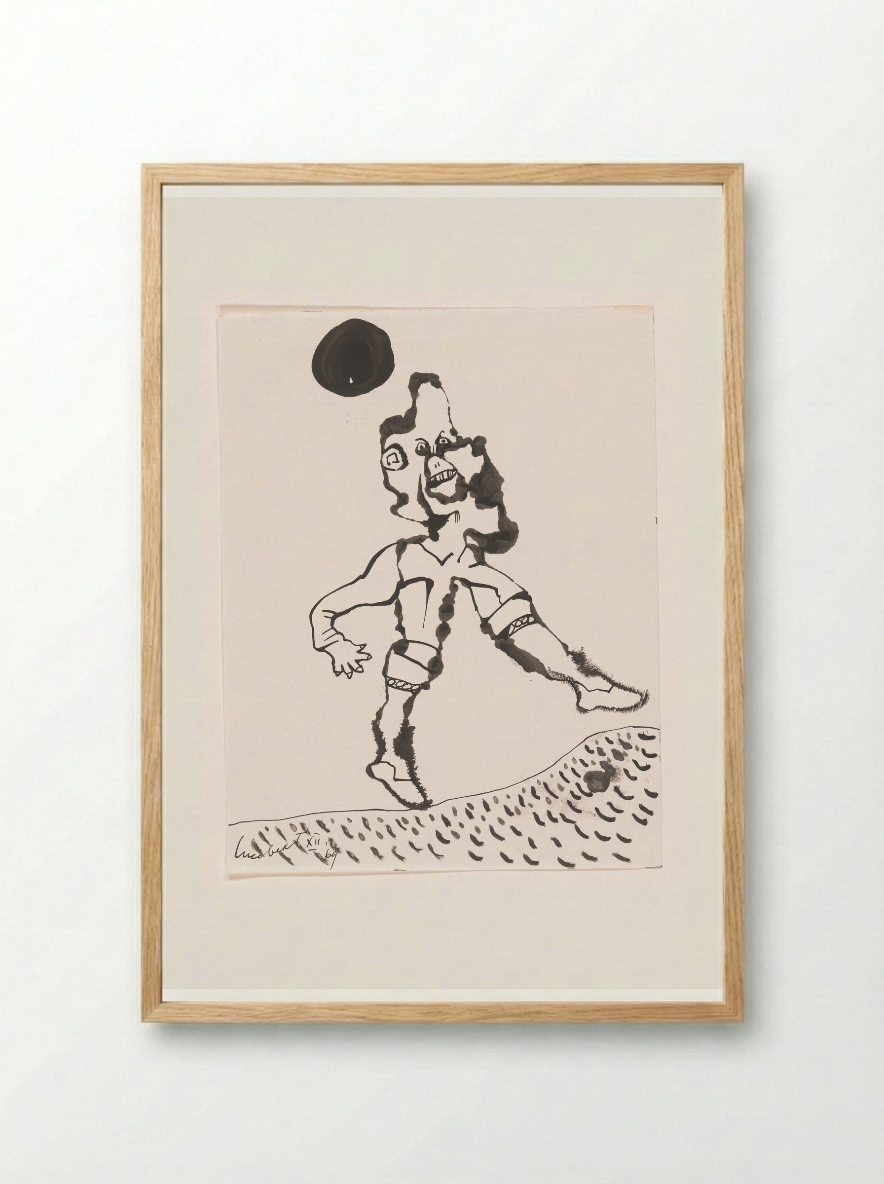Goal VII - Lucebert - Framed Print Wood