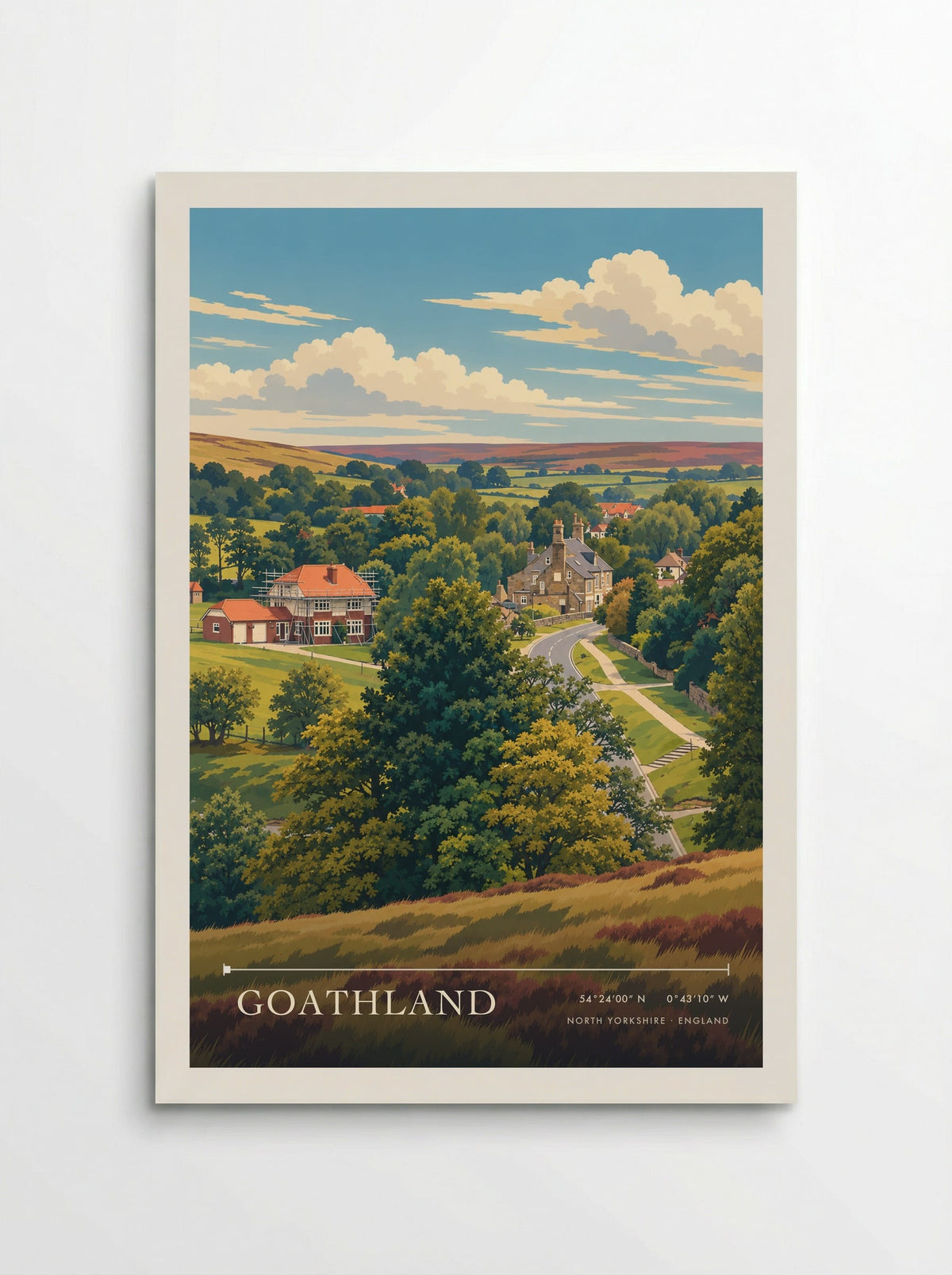 Goathland, North Yorkshire | Travel Poster - Poster