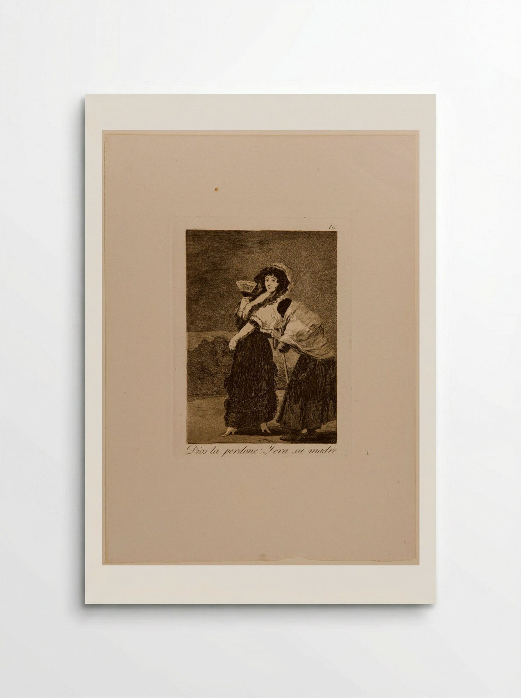 God Forgive Her! It's Her Own Mother! - Francisco José de Goya y Lucientes - Poster