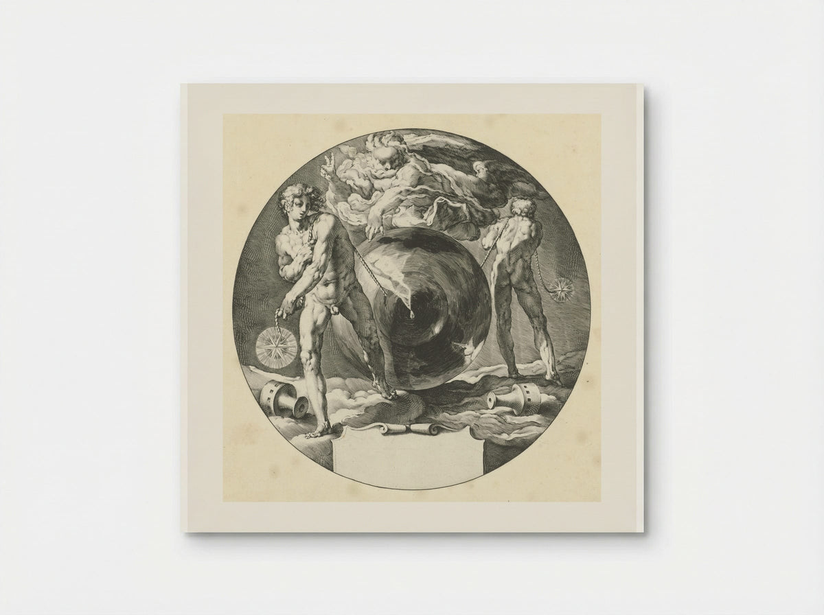 Gods Geest zweeft over het water - Jan Harmensz. Muller - Poster