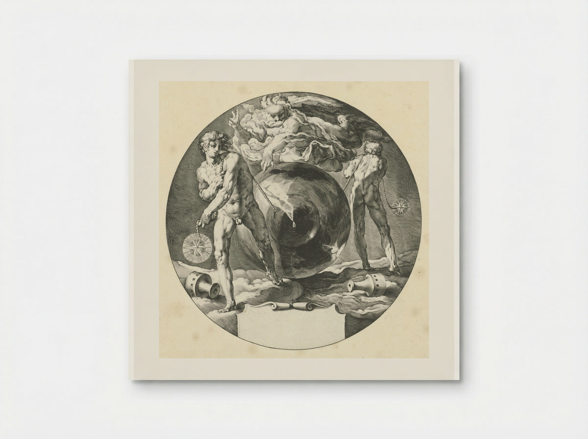 Gods Geest zweeft over het water - Jan Harmensz. Muller - Poster