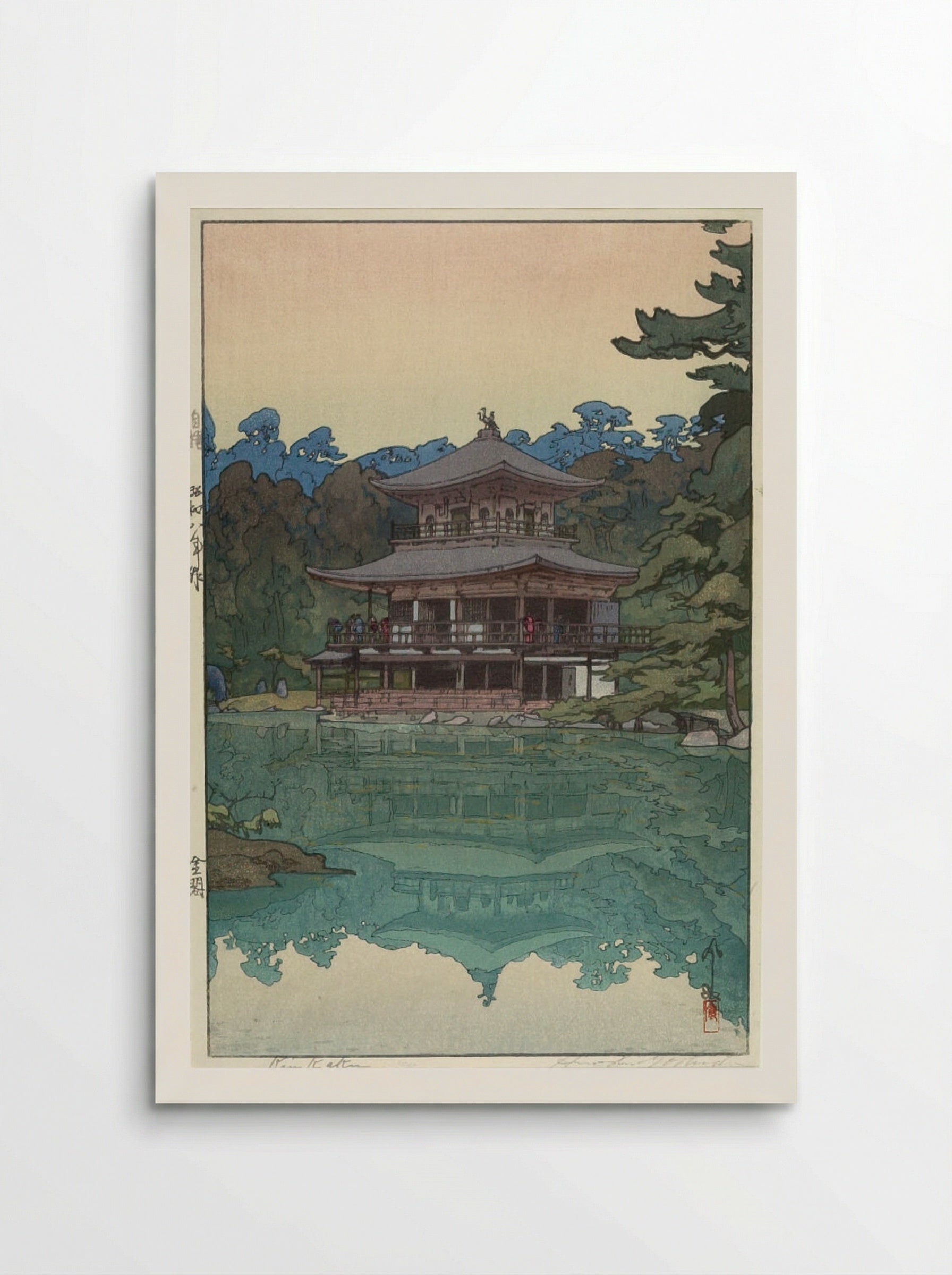 Golden Pavilion (Kinkaku-ji) - Yoshida Hiroshi - Poster