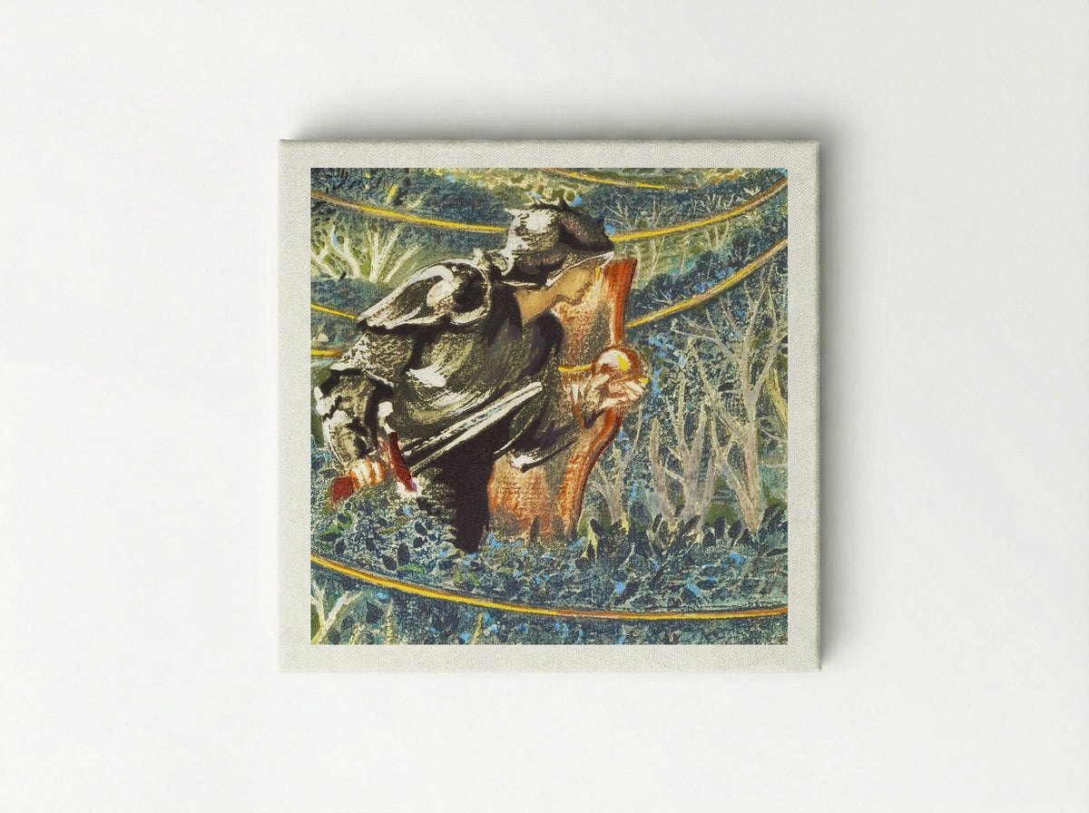 Golden Thread from The Flower Book - Edward Burne-Jones - Canvas