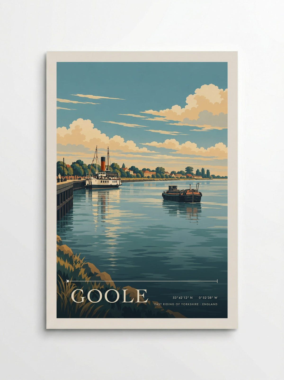 Goole, East Riding of Yorkshire | Travel Poster - Poster