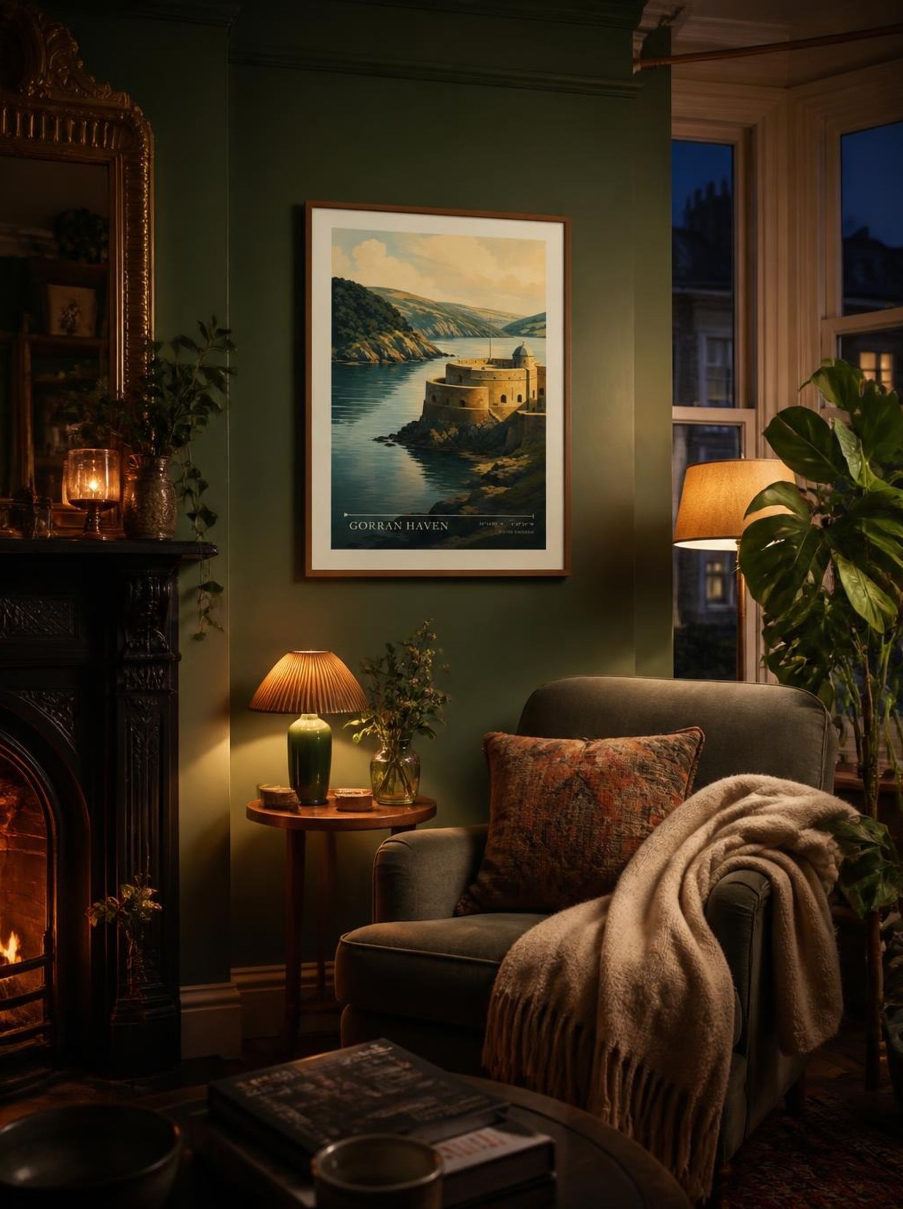 Gorran Haven United Kingdom Travel Poster - Lifestyle