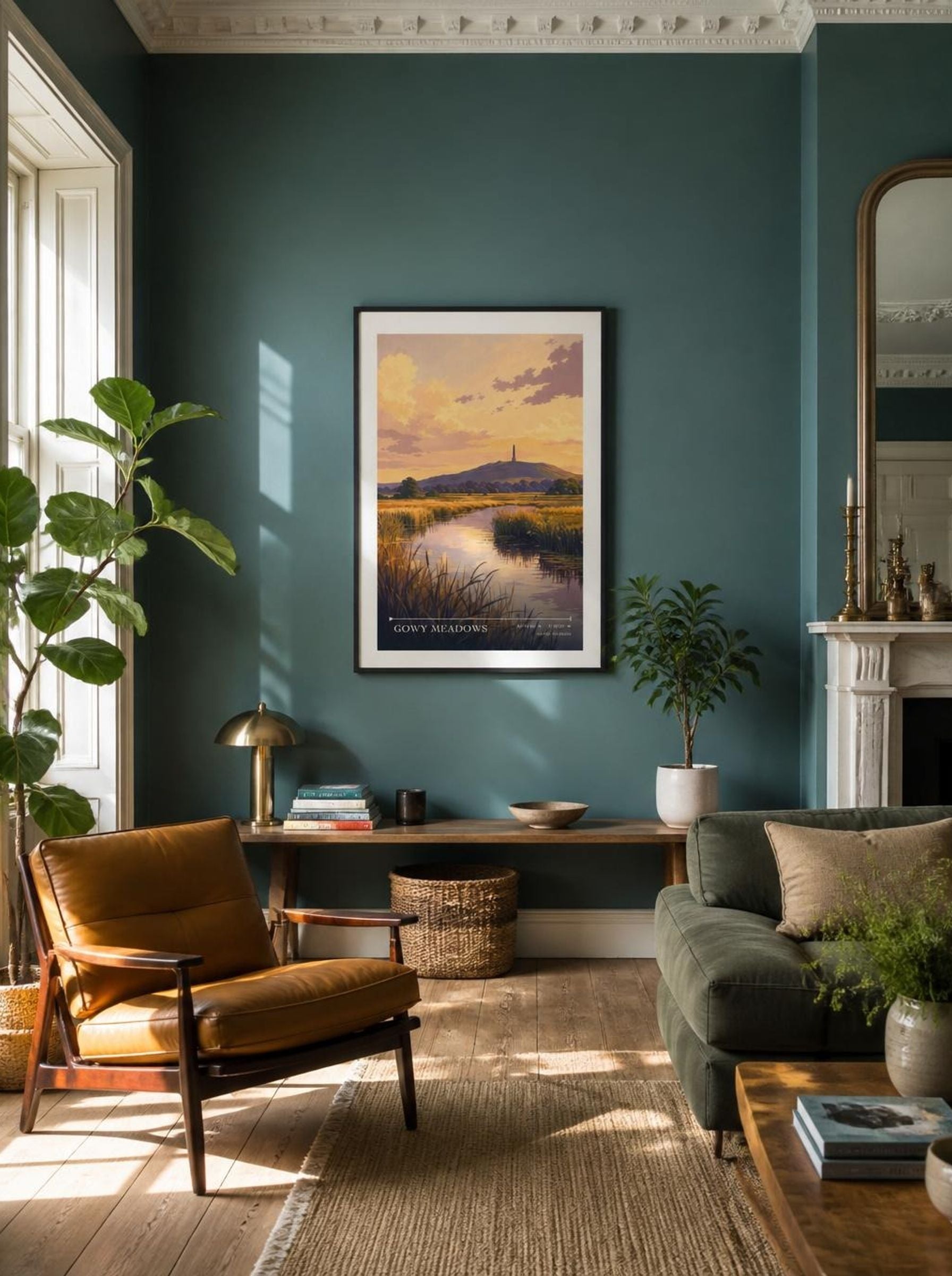 Gowy Meadows United Kingdom Travel Poster - Lifestyle