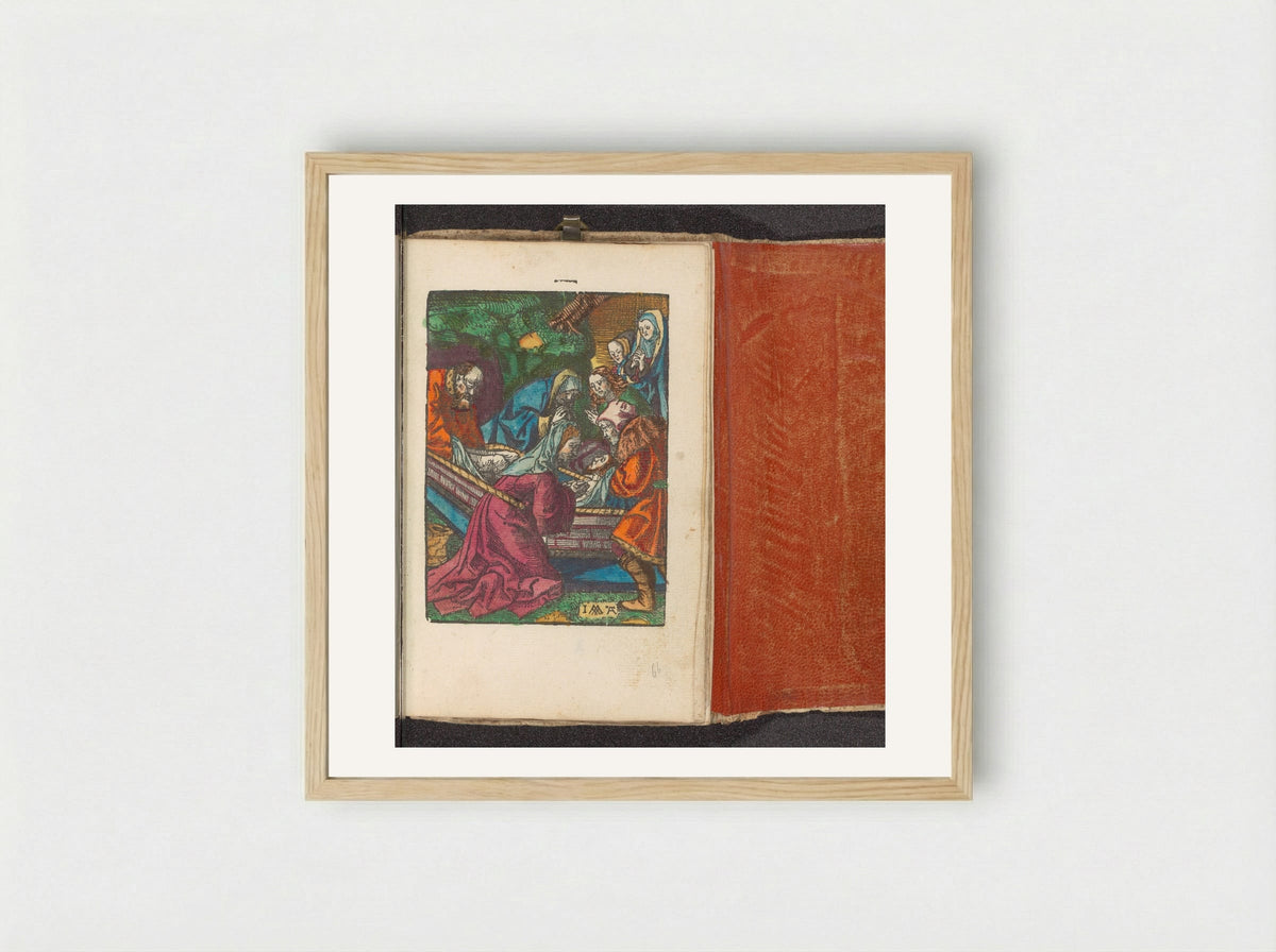 Graflegging - Doen Pietersz. - Framed Print Wood