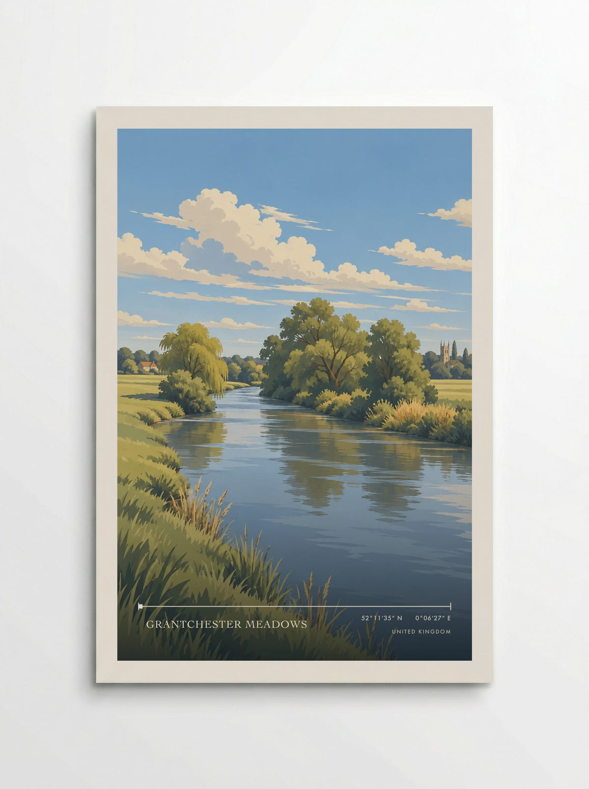 Grantchester Meadows | Travel Poster - Poster