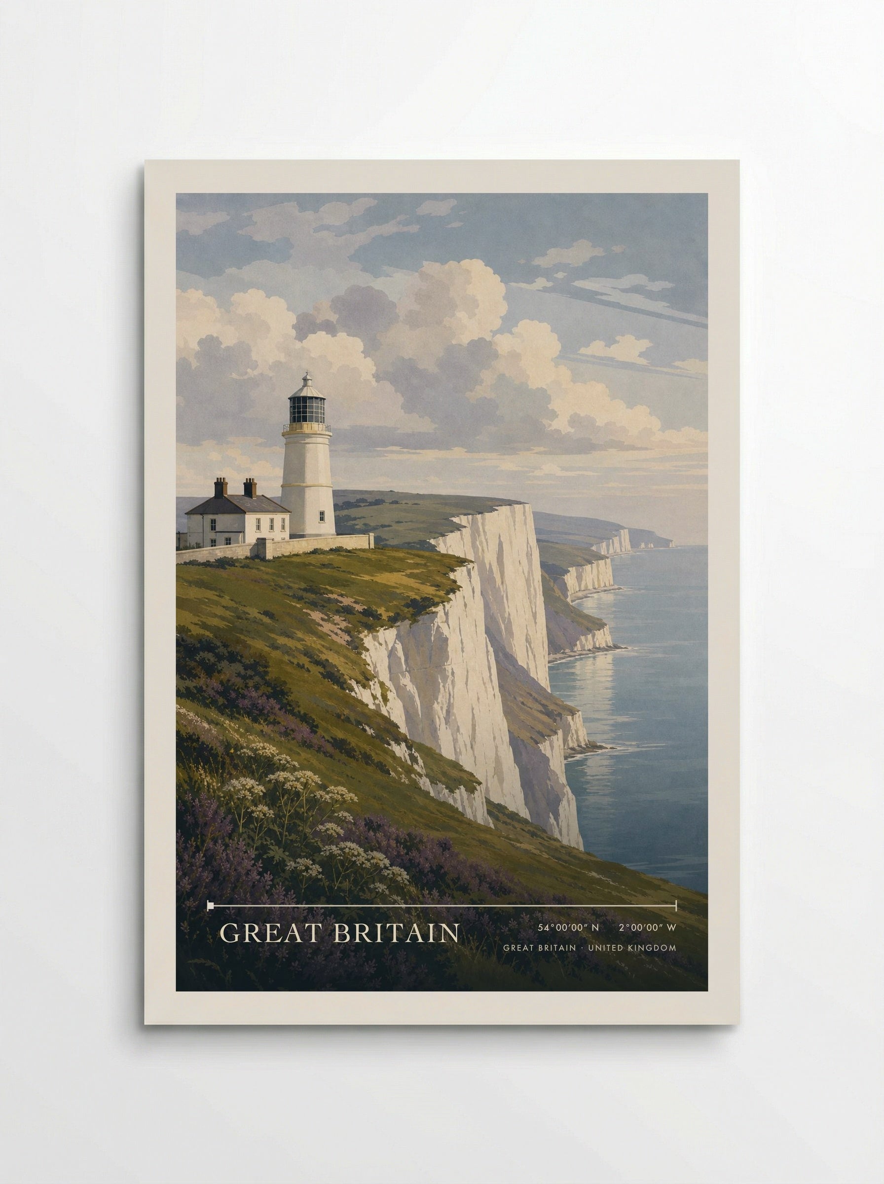 Great Britain United Kingdom Travel Poster - Poster