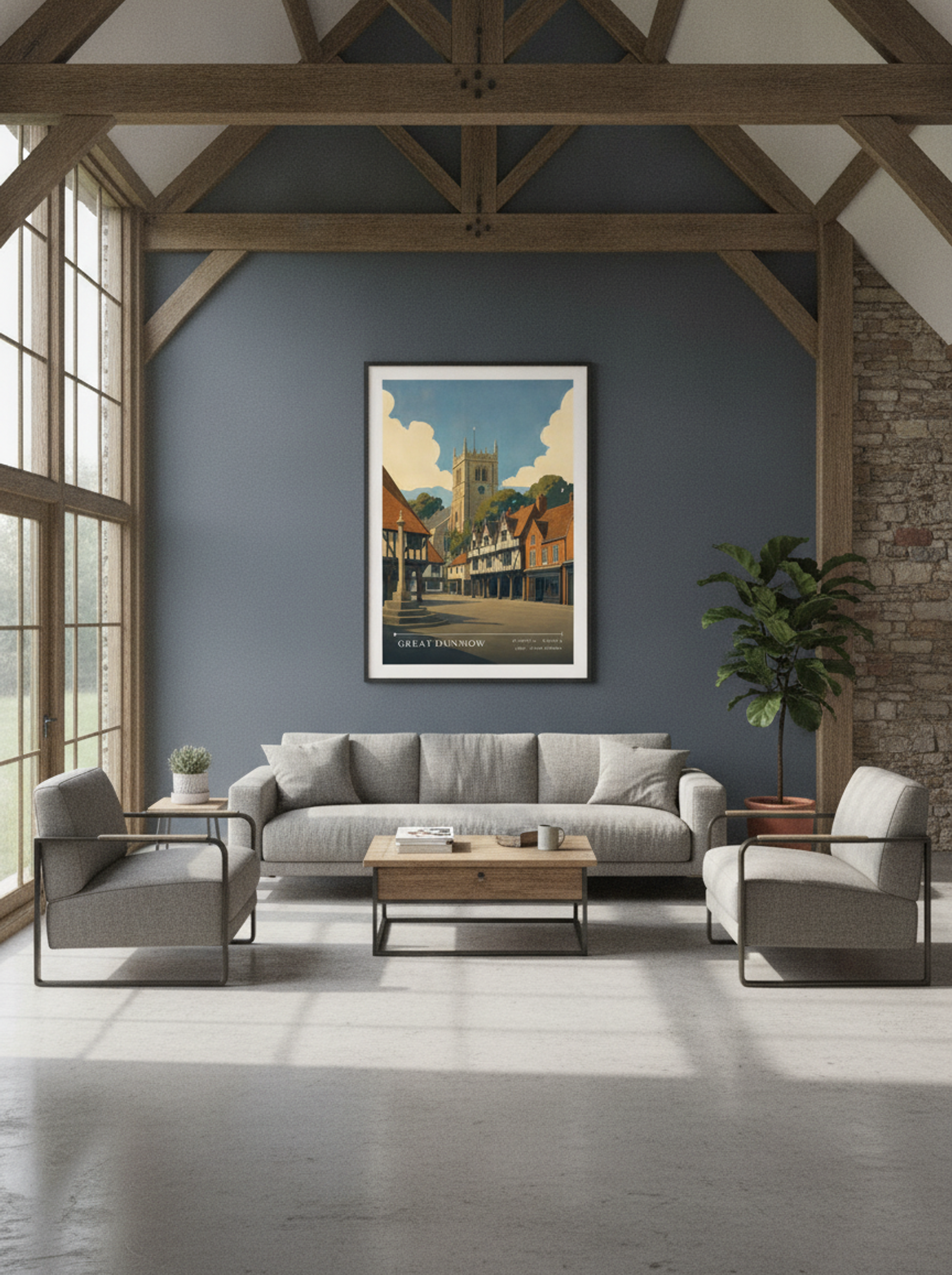 Great Dunmow Essex United Kingdom Travel Poster - Lifestyle