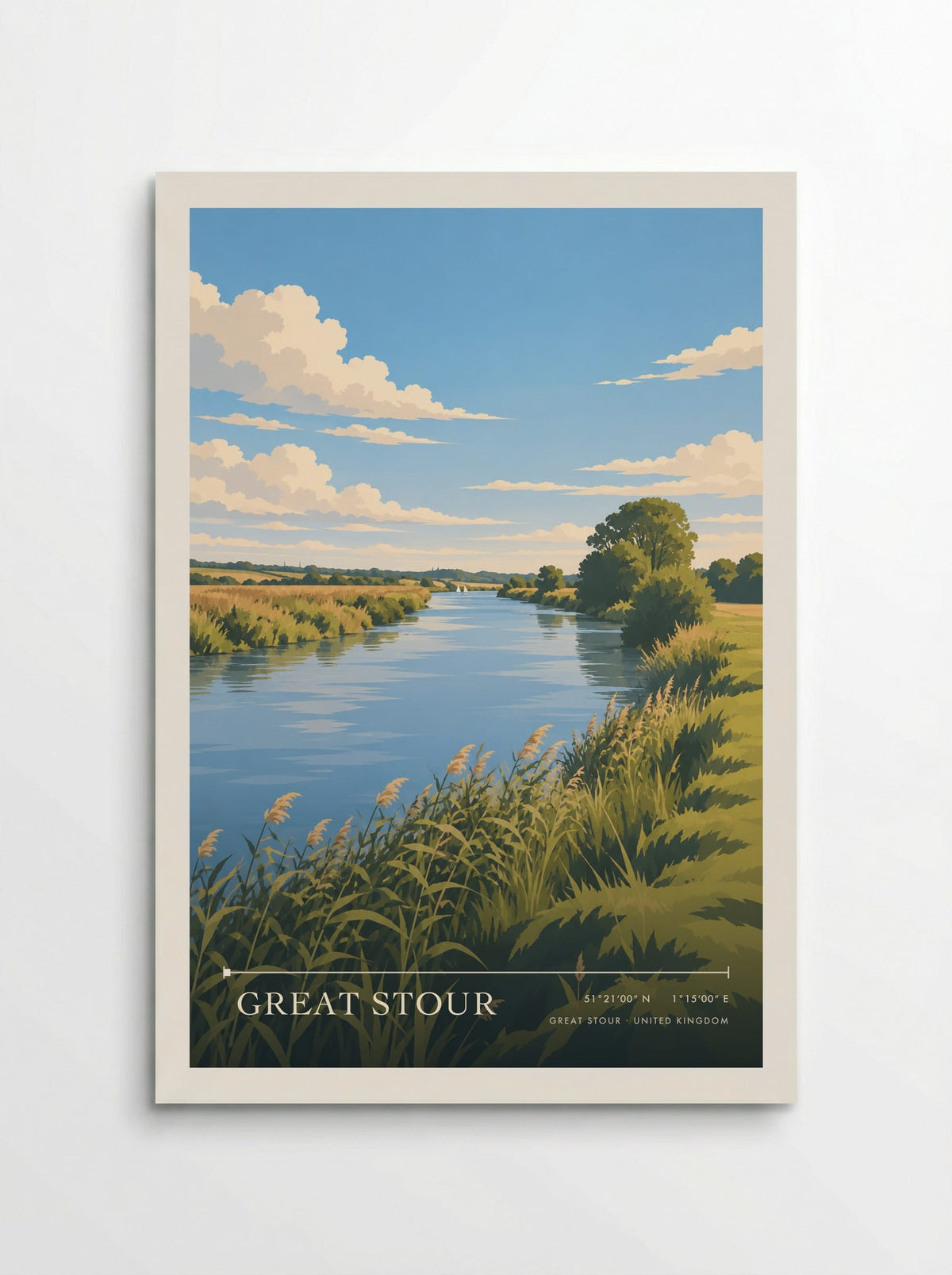 Great Stour | Travel Poster - Poster