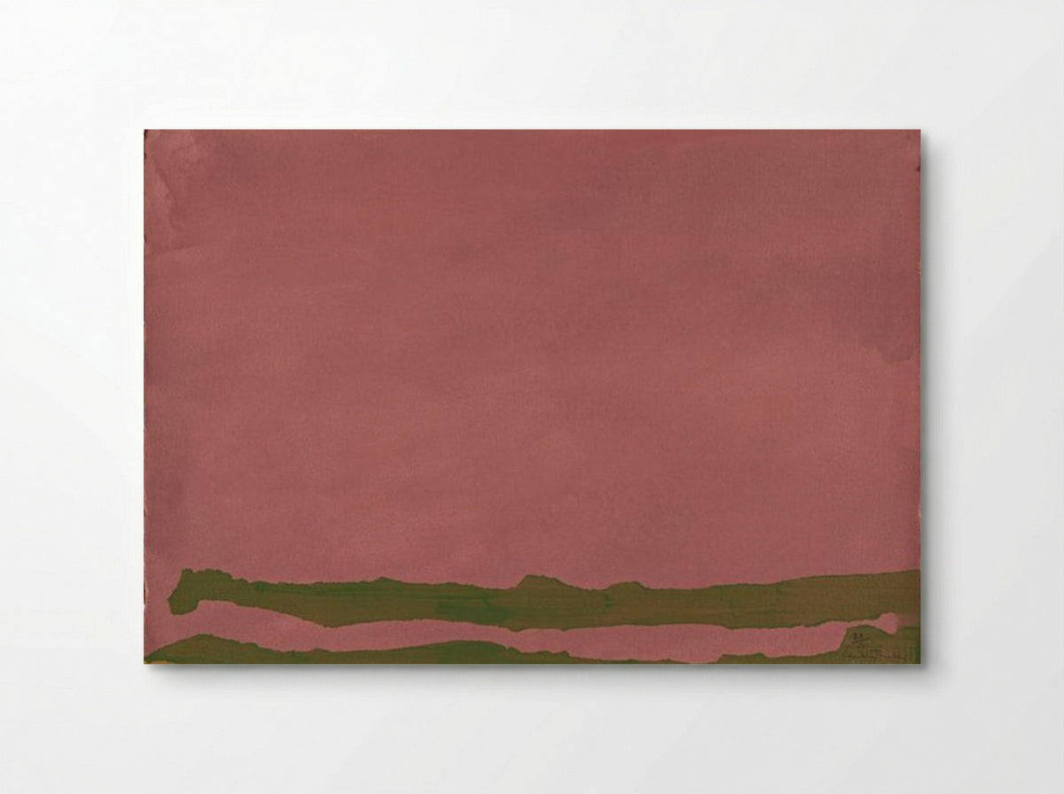 Green Likes Mauve - Helen Frankenthaler - Poster