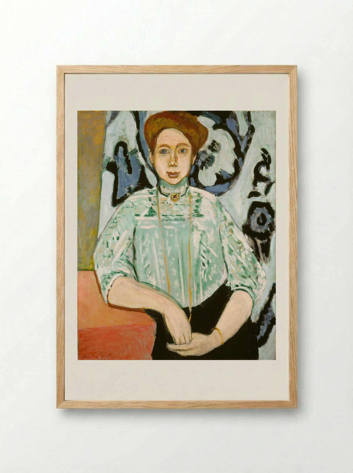 Greta Moll - Henri Matisse - Framed Print Wood