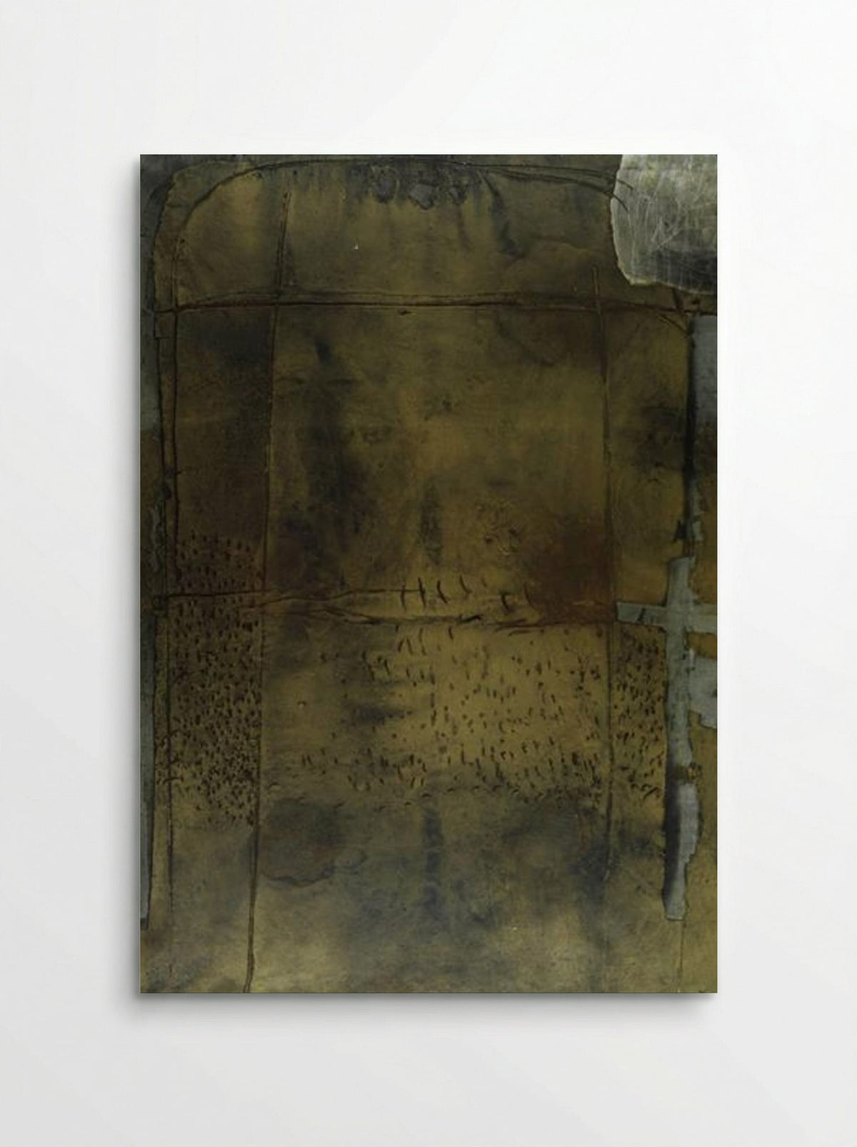 Grey Ochre - Antoni Tàpies - Poster