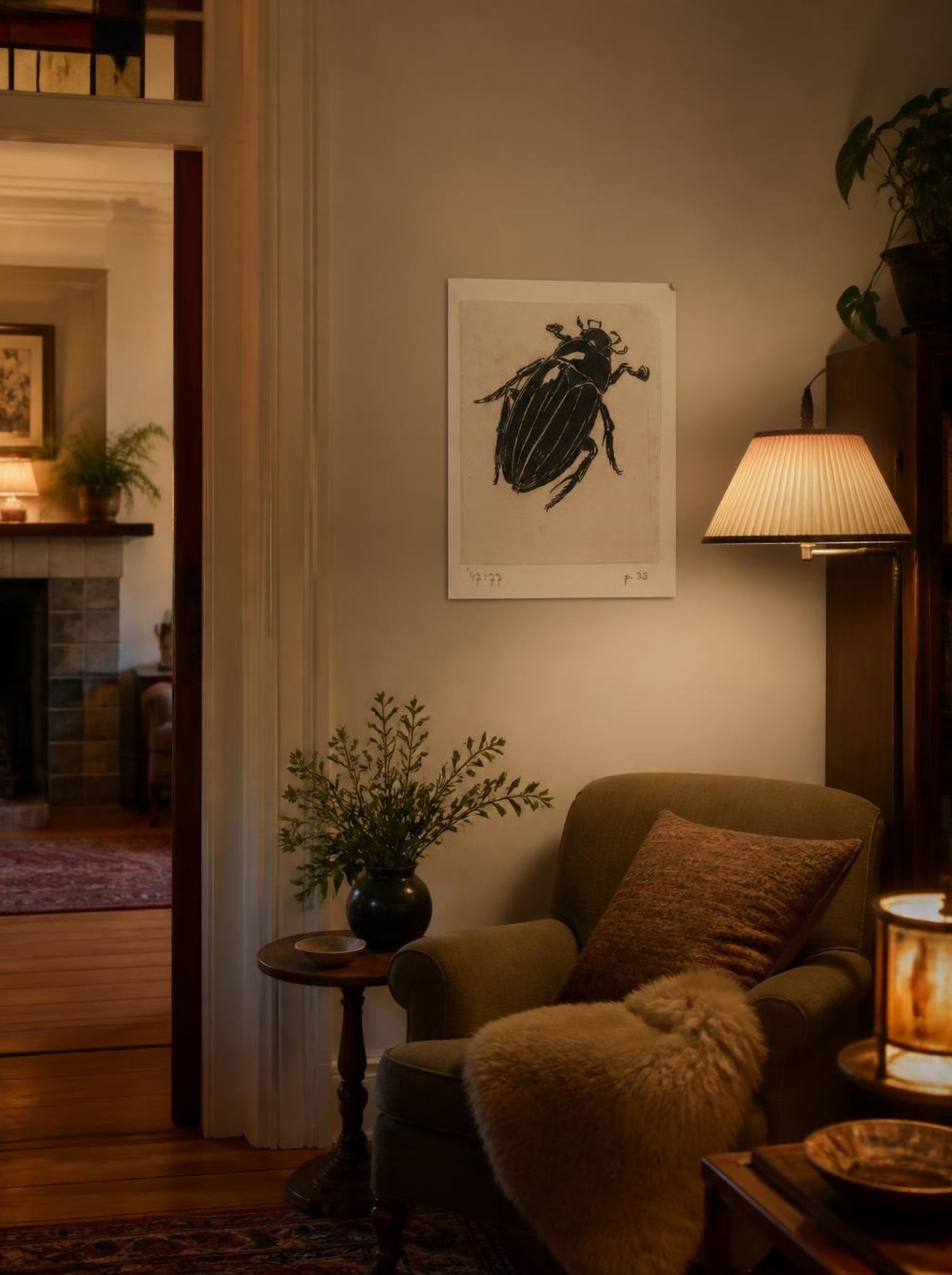 Grote spintor (Great Diving Beetle) - Willem Wenckebach - Lifestyle
