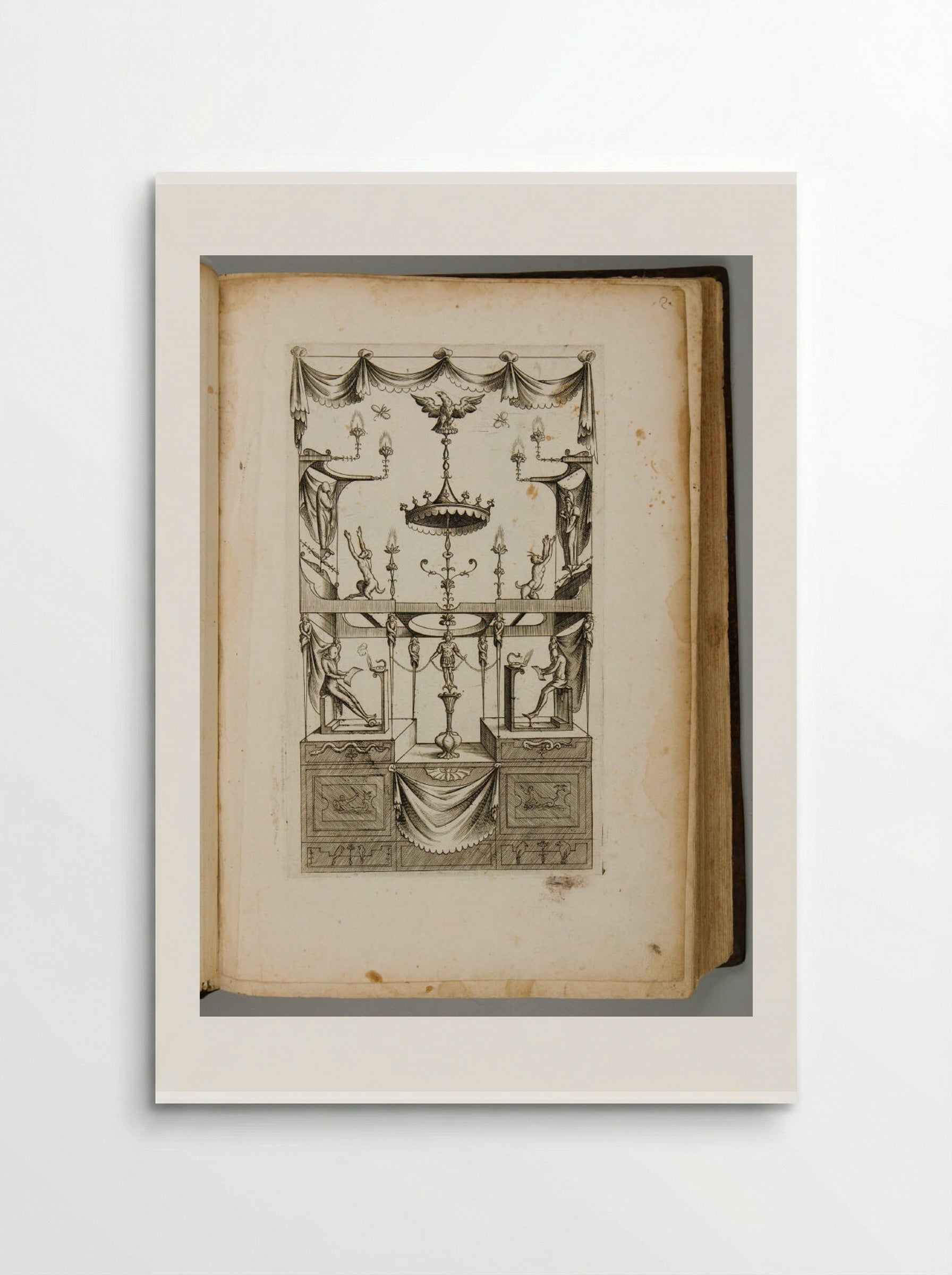 Grotesque Ornament Design - Hans Vredeman de Vries - Poster