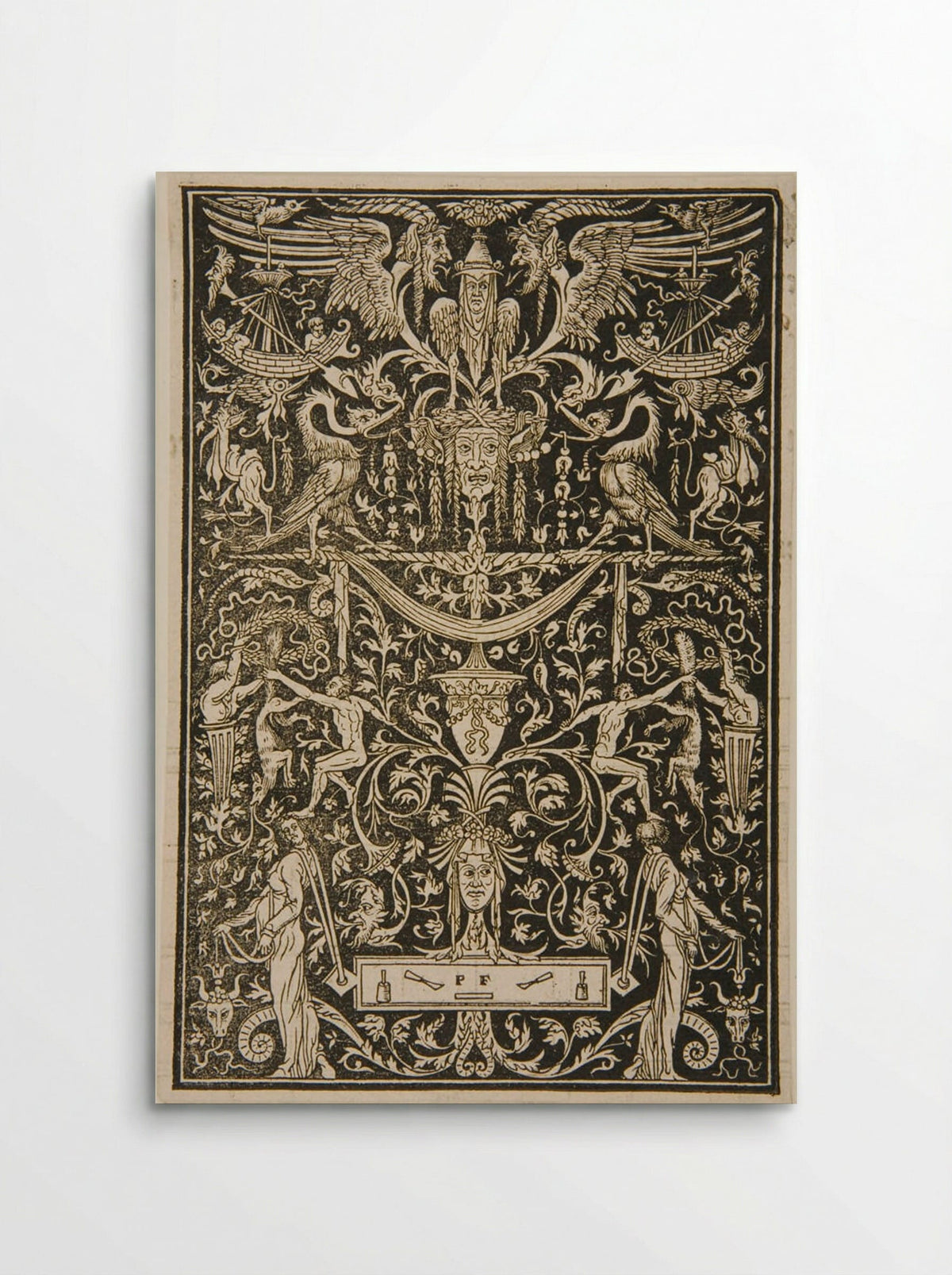 Grotesque Panel - Peter Flötner - Poster