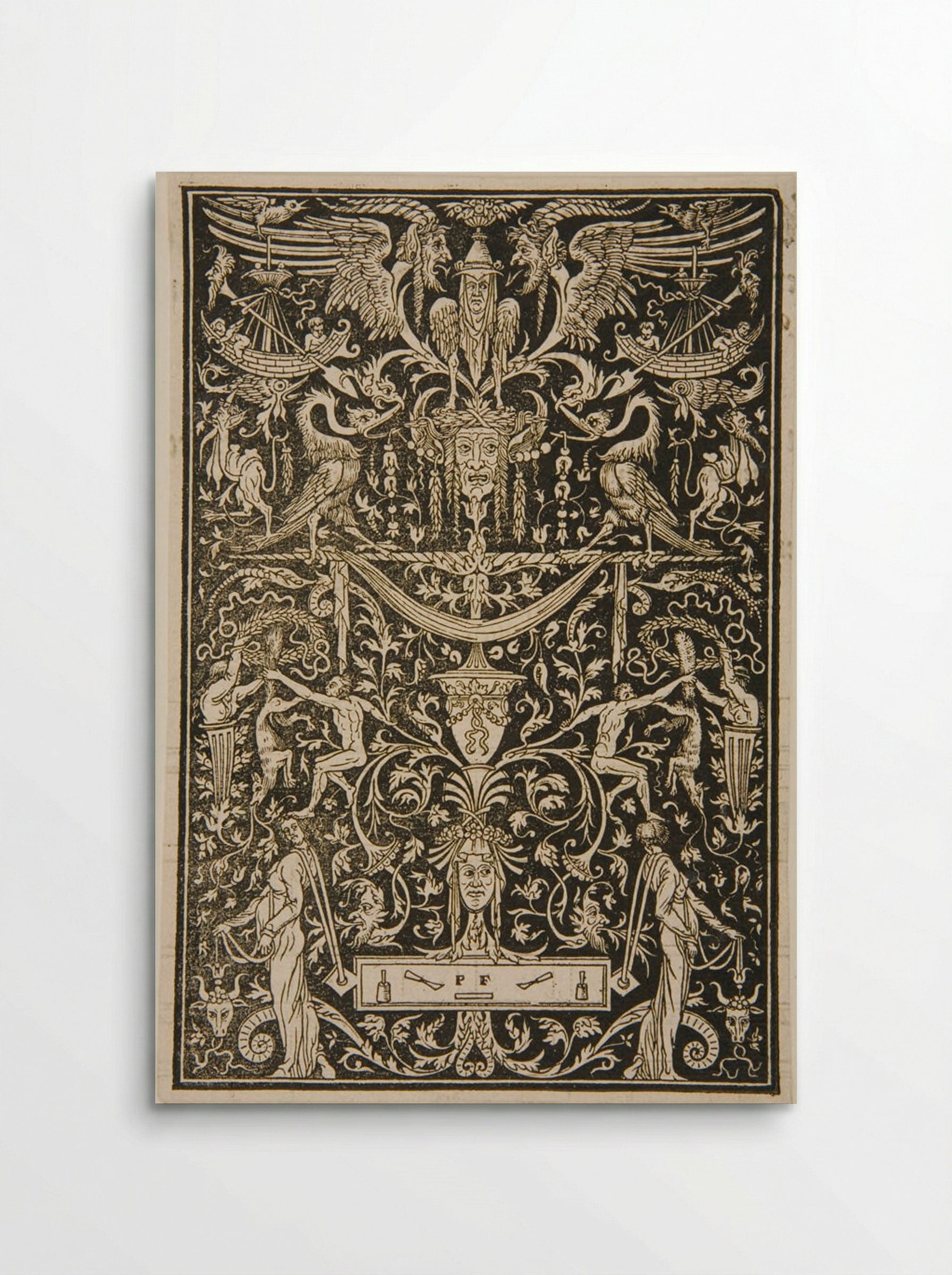 Grotesque Panel - Peter Flötner - Poster