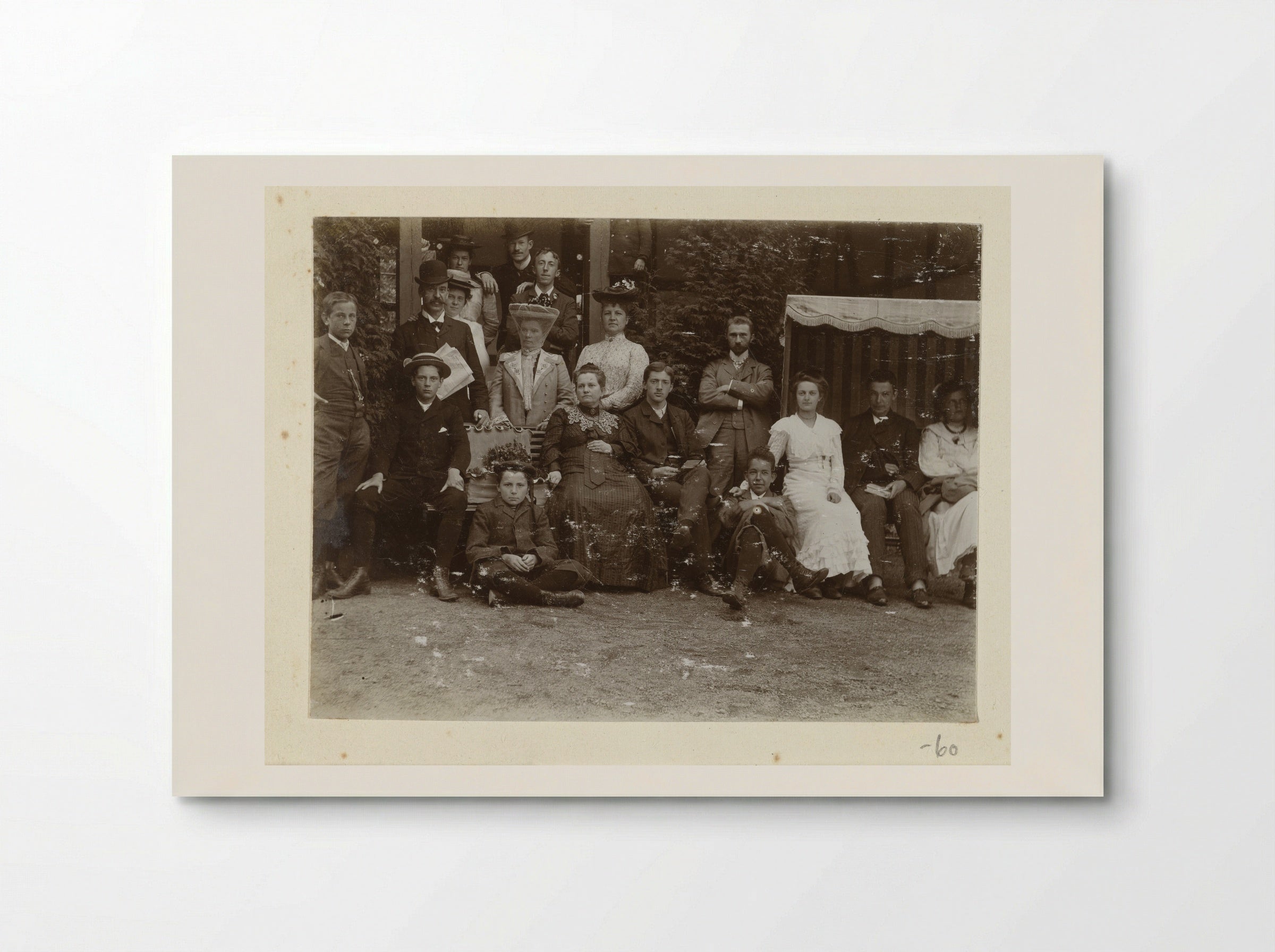 Group Portrait at the Estate (Gelderland) - Geldolph Adriaan Kessler - Poster