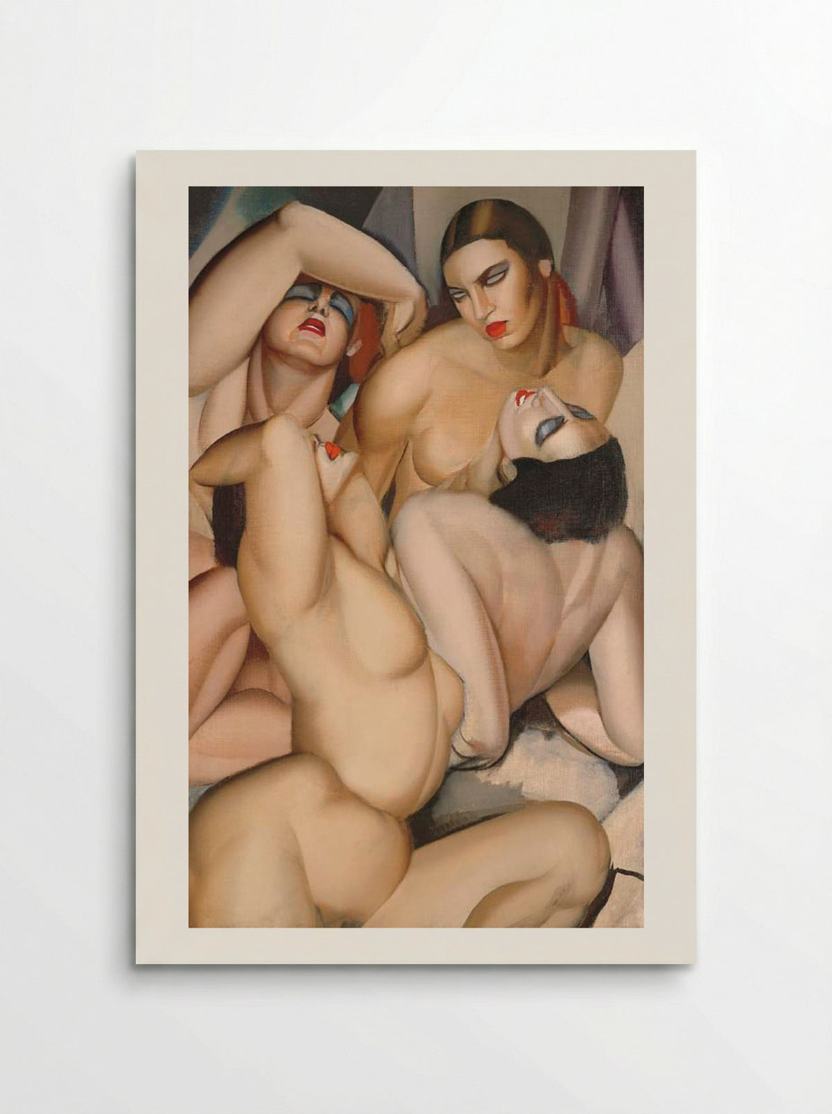 Group of Four Nudes - Tamara de Lempicka - Poster