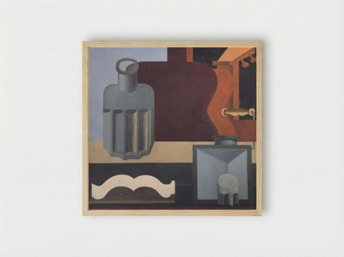 Guitare verticale (1ère version) - Le Corbusier - Framed Print Wood