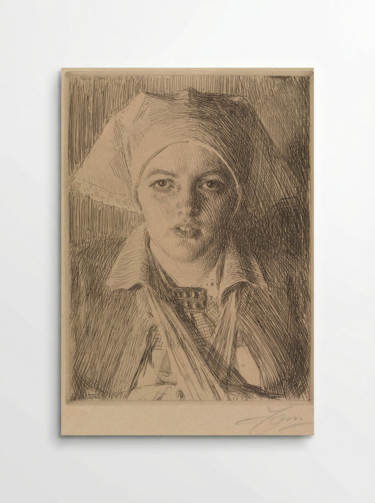 Gulli II - Anders Zorn - Poster