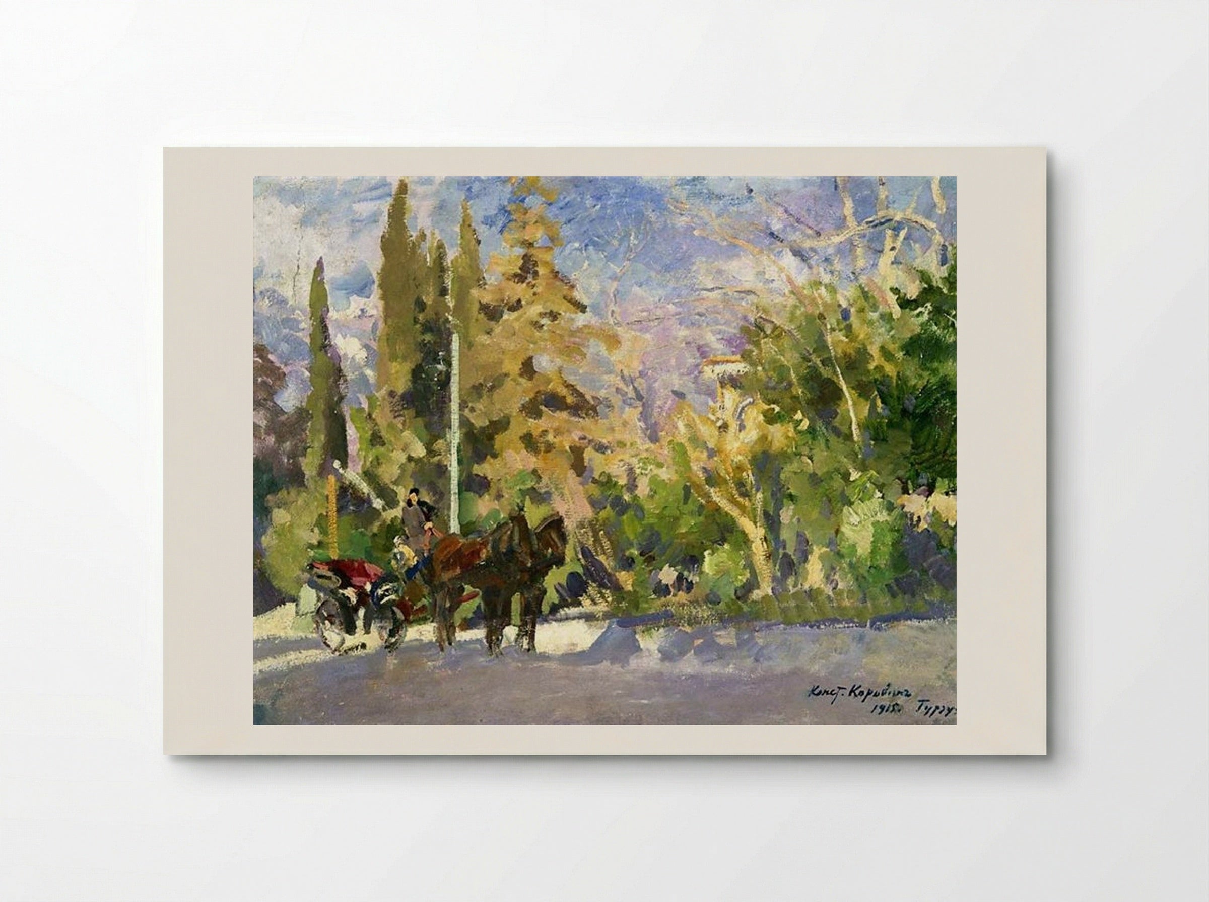 Gurzuf - Konstantin Korovin - Poster